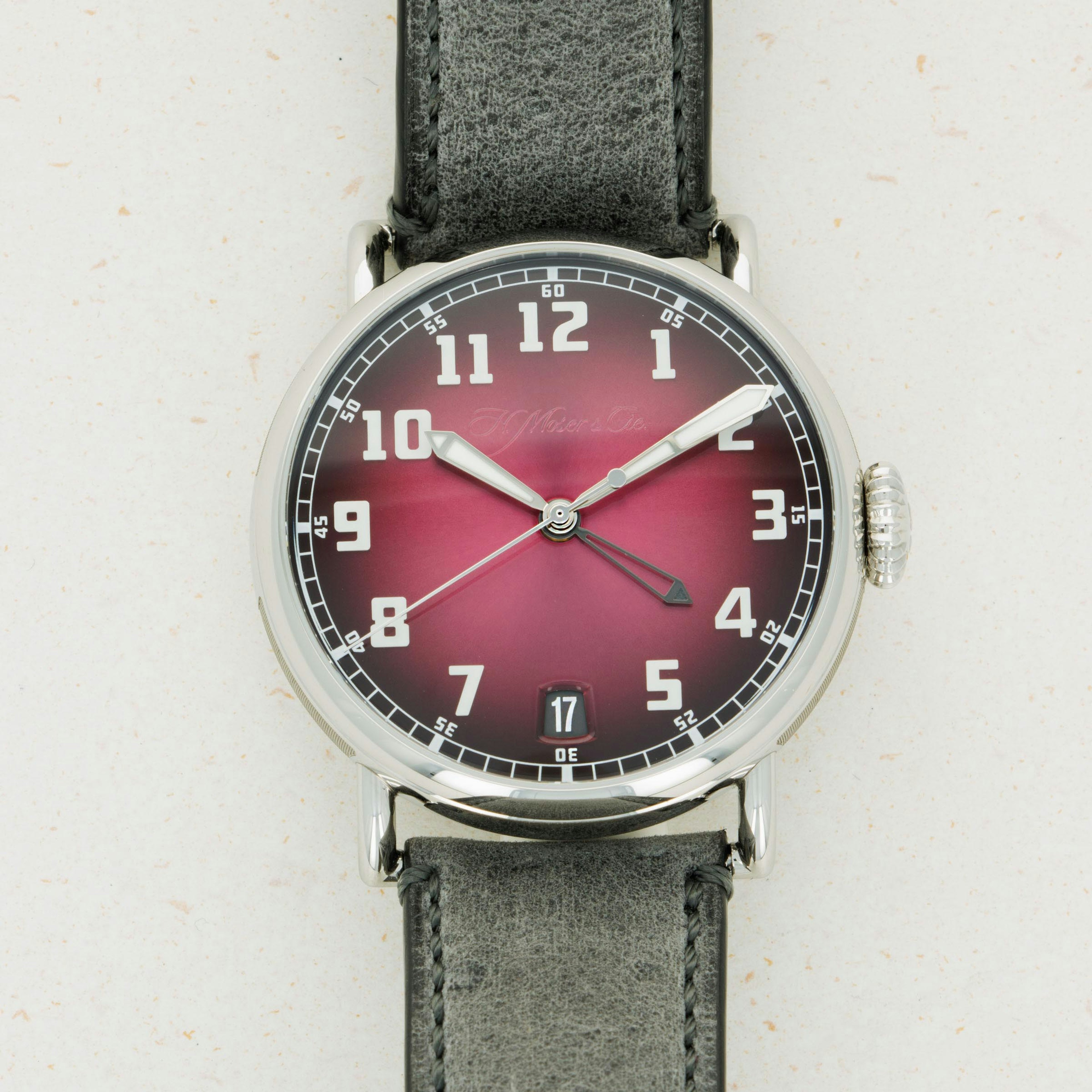 Thumbnail for H. Moser & Cie Heritage Dual Time 8801-1200