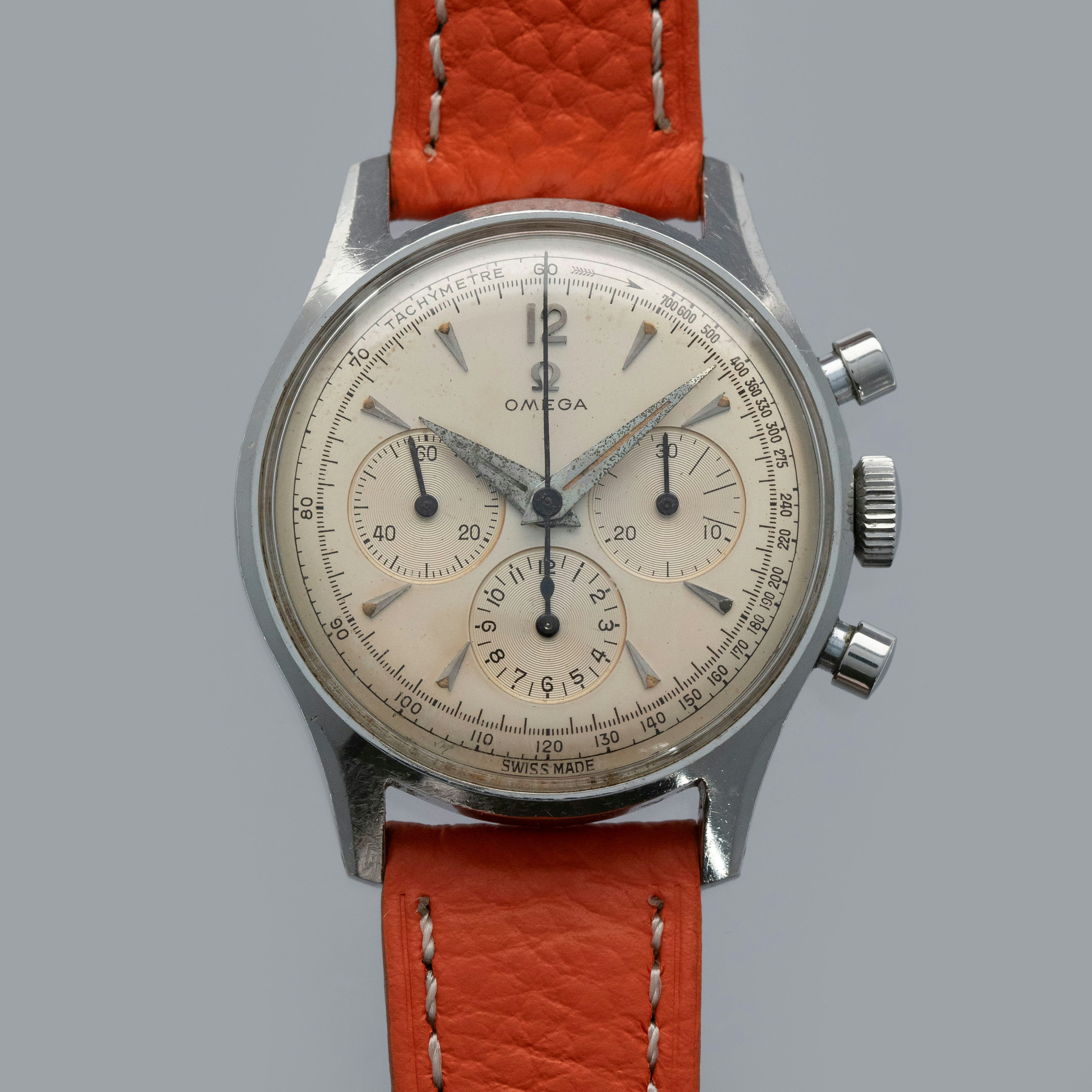 Thumbnail for Omega Chronograph 2451 Telephone Timer Stainless Steel