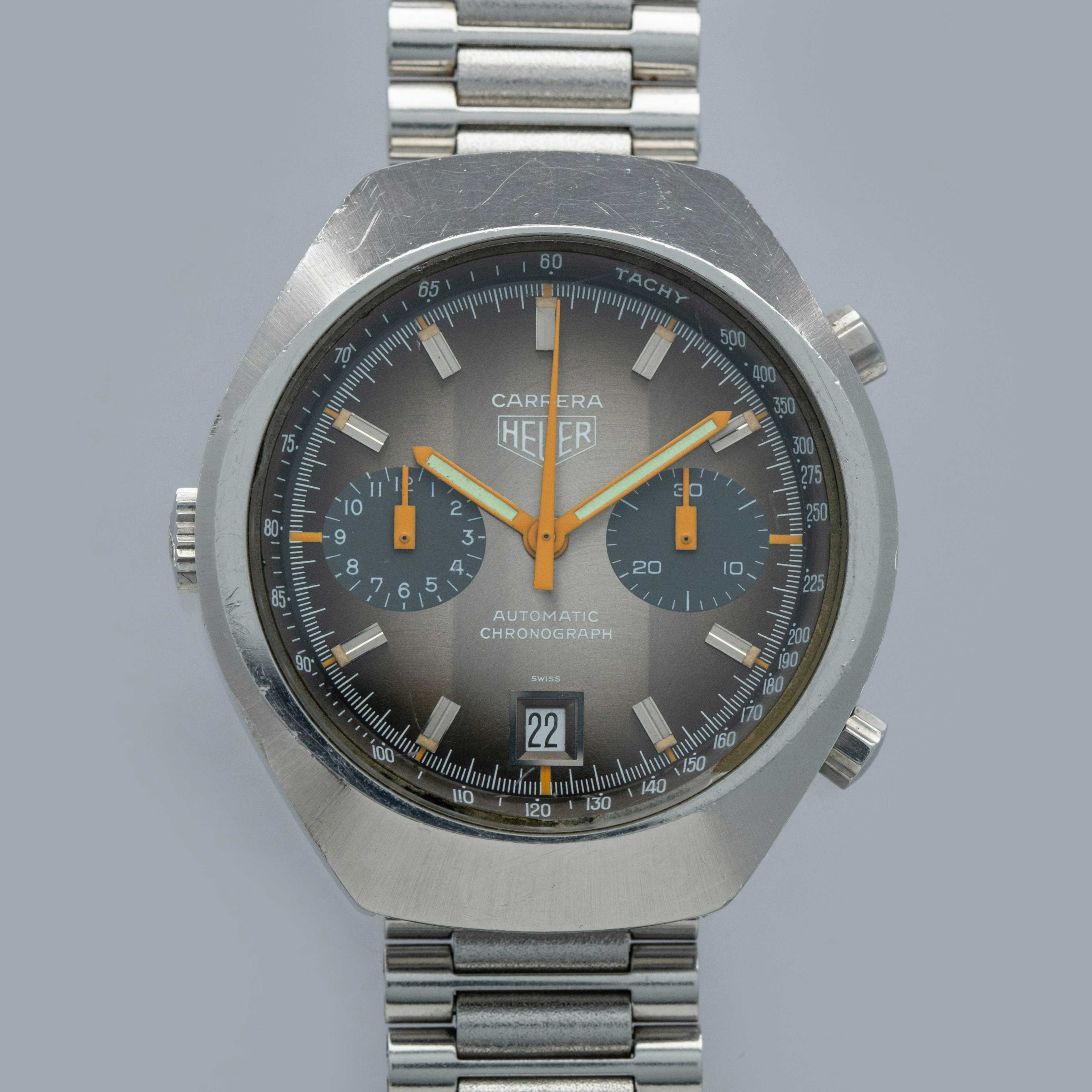 Thumbnail for Heuer Carrera 110.573F Fume Dial