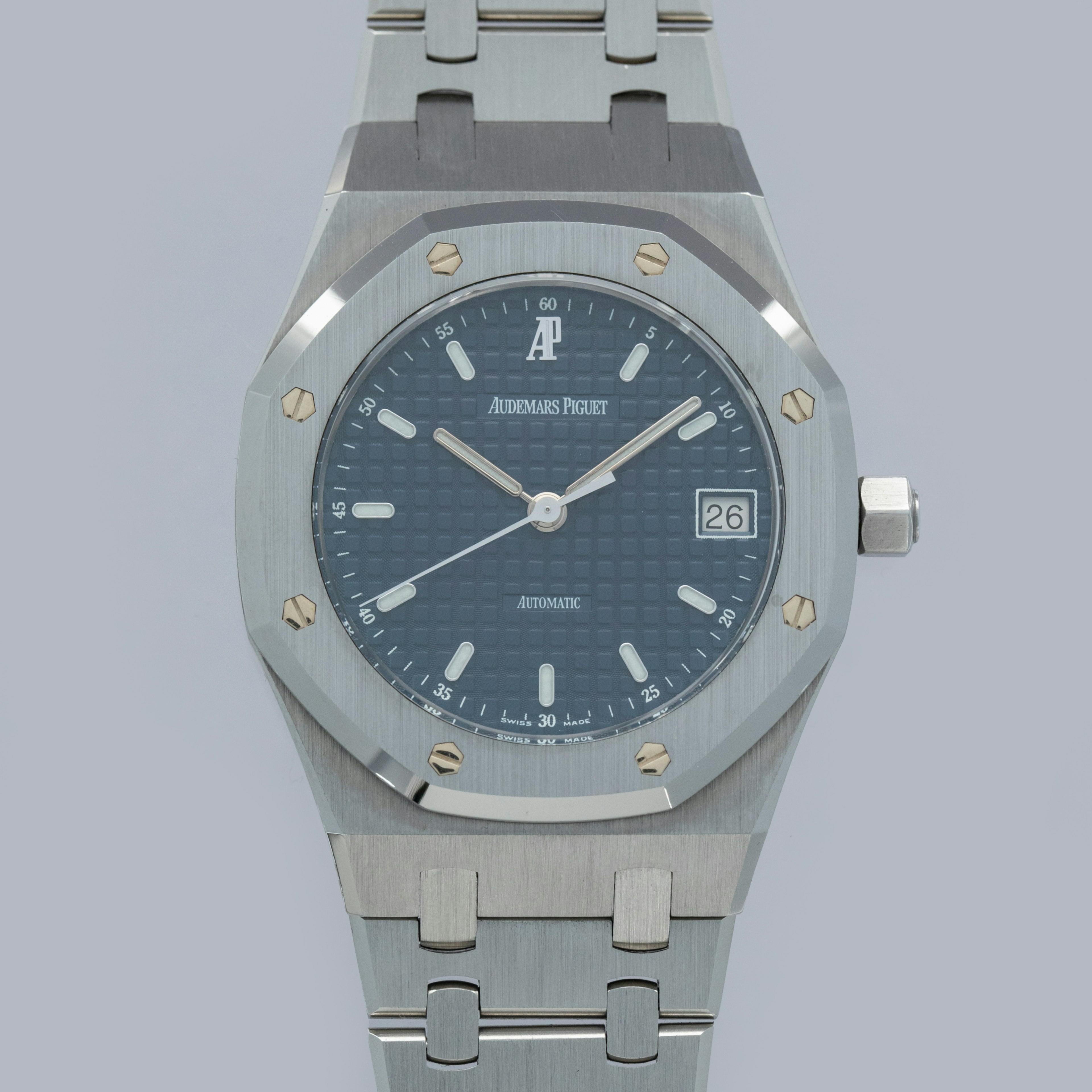 Thumbnail for Audemars Piguet Royal Oak 14790ST Blue Tapisserie Dial 