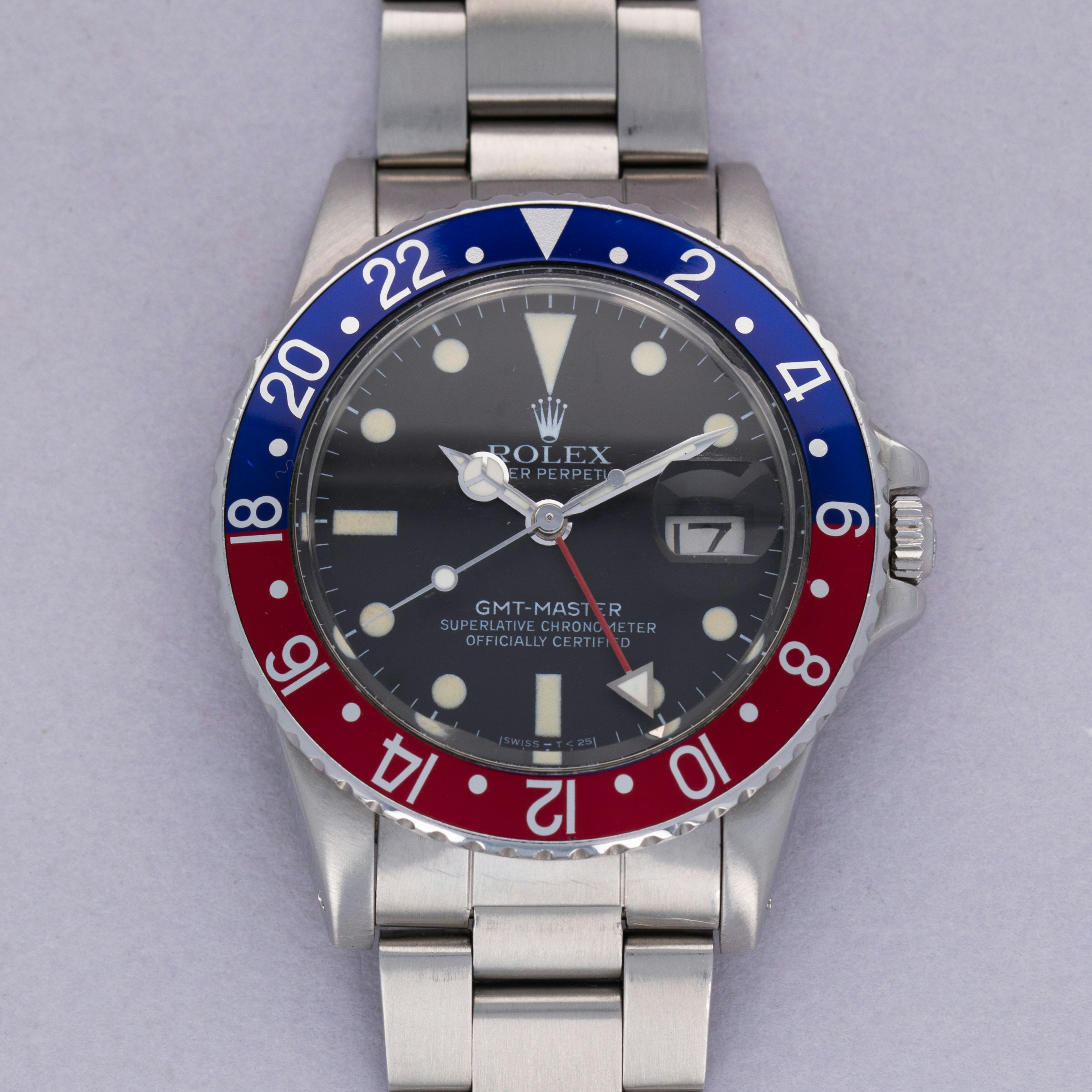 Thumbnail for Rolex GMT-Master 16750 Matte Dial 