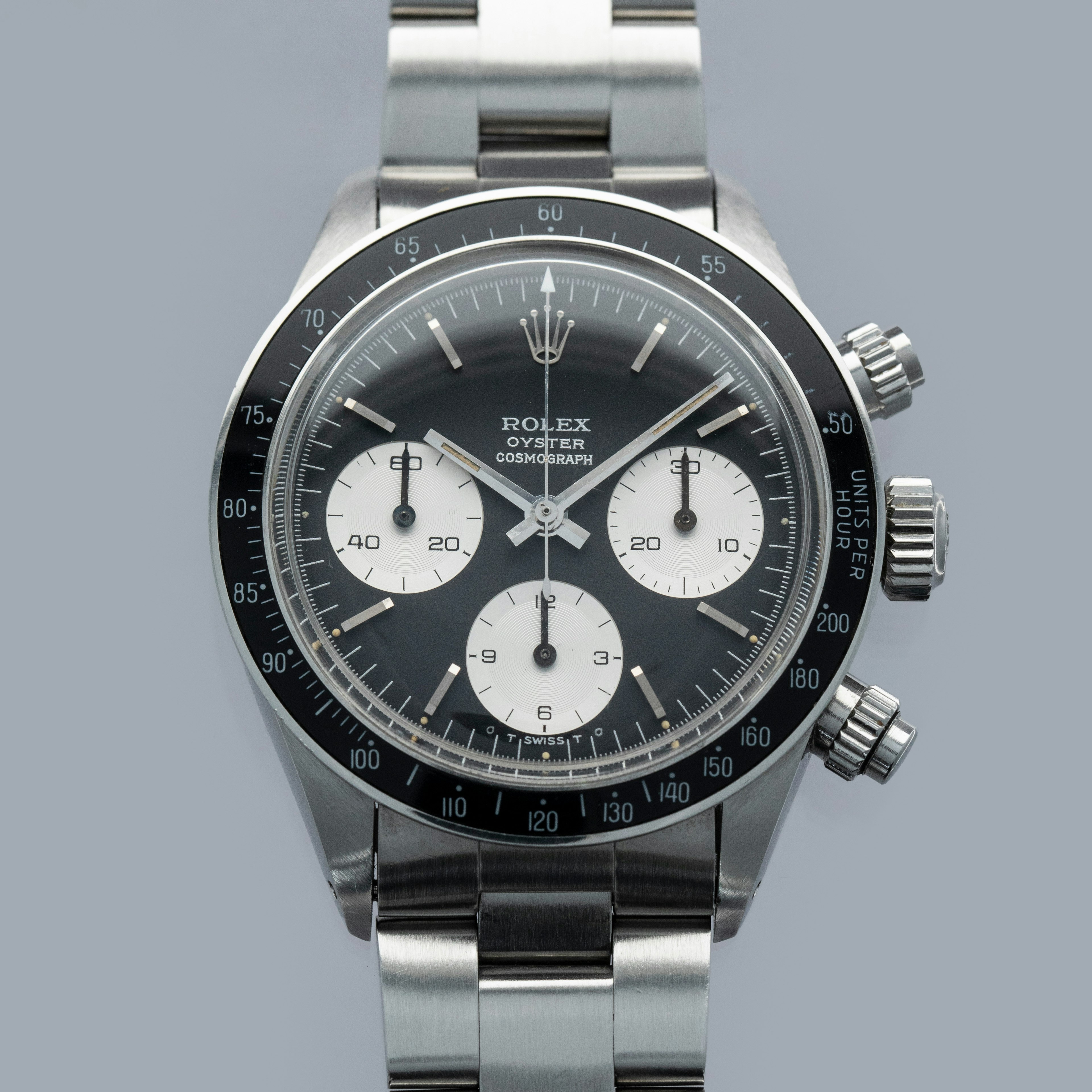 Rolex Cosmograph Daytona Steel 6263 Black Sigma DIal | Auctions
