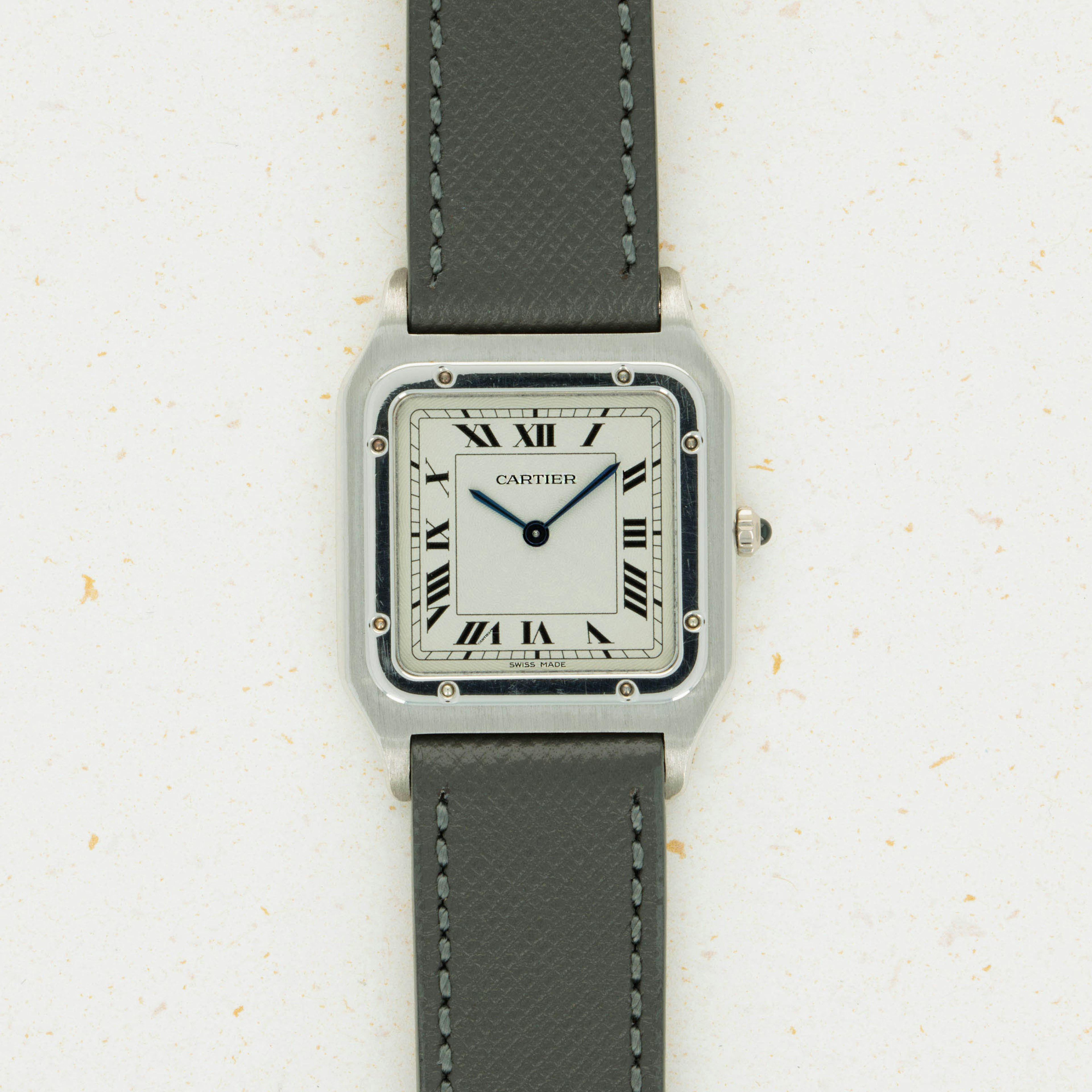Thumbnail for Cartier Santos Dumont Mécanique Platinum 1575-1