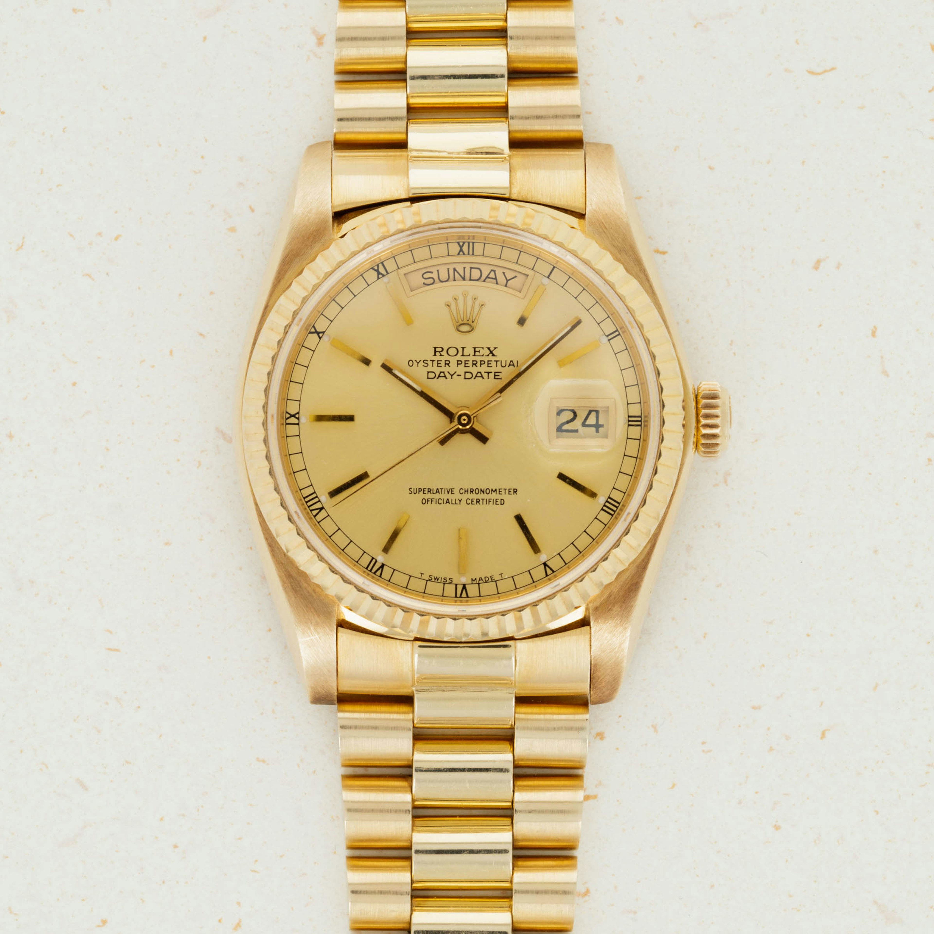 Thumbnail for Rolex Day-Date 18038 NOS Condition