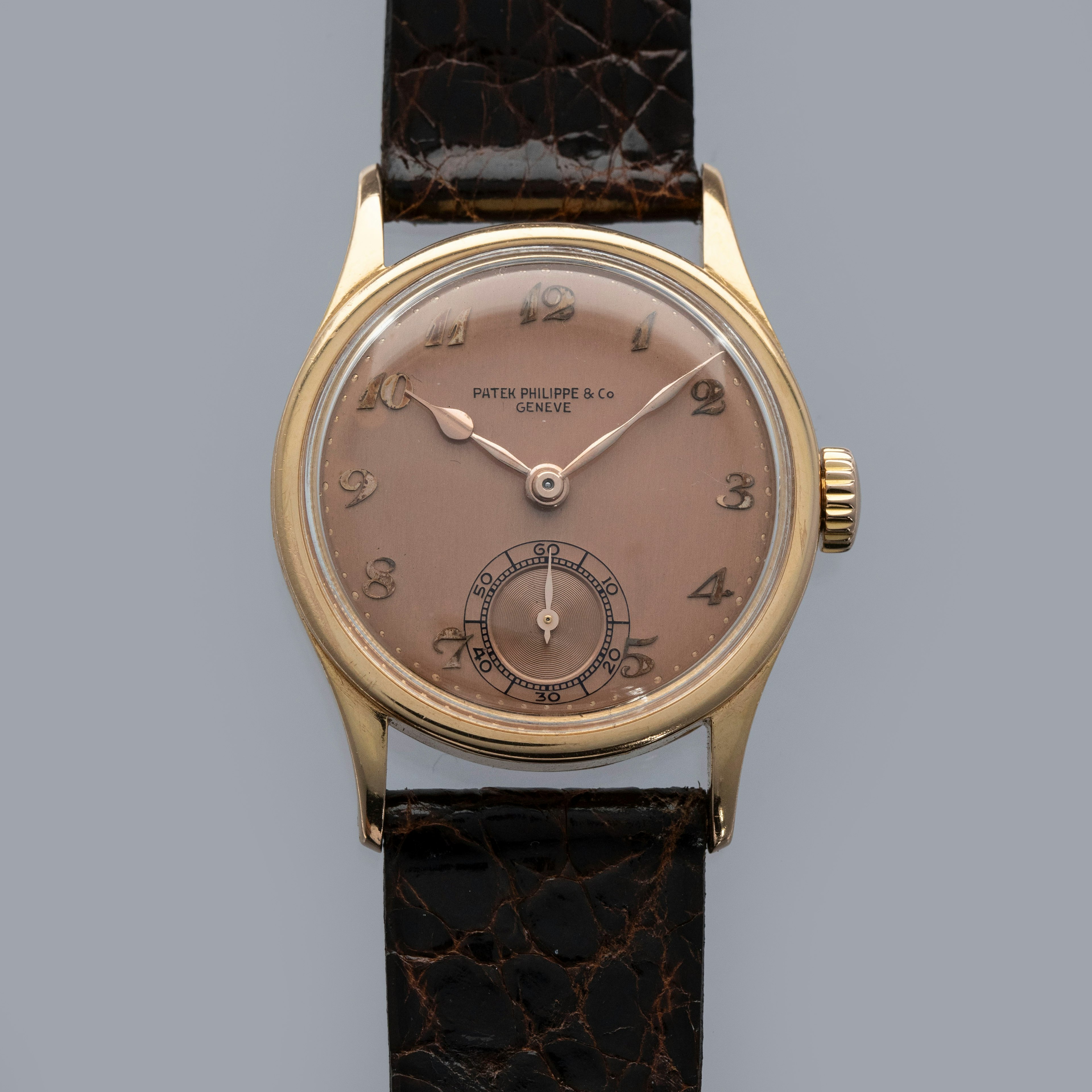 Thumbnail for Patek Philippe Calatrava 96 18K RG "Pink on Pink Breguet Dial" with Extract from the Archives
