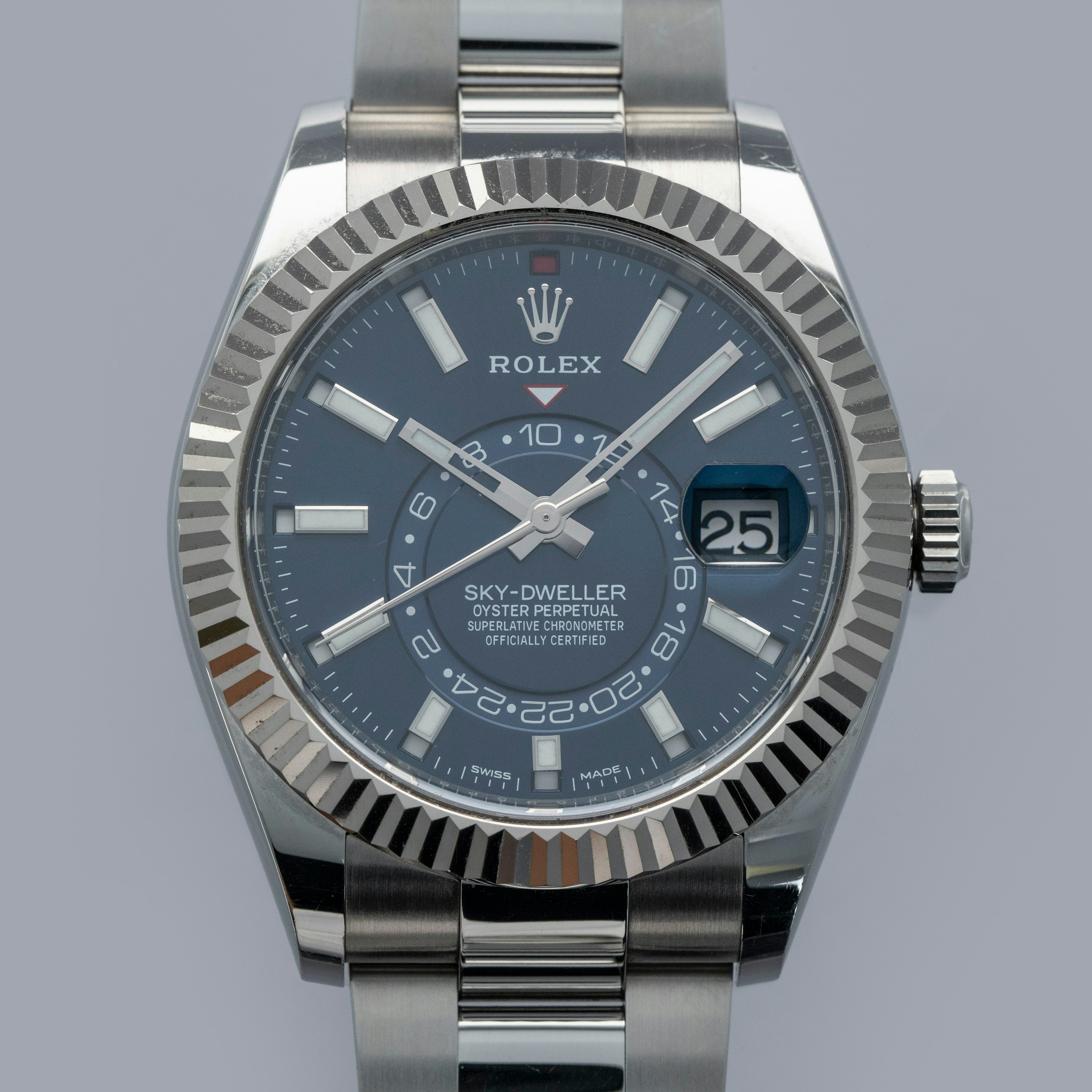 Thumbnail for Rolex Sky-Dweller 326934 Blue Dial Oyster Bracelet