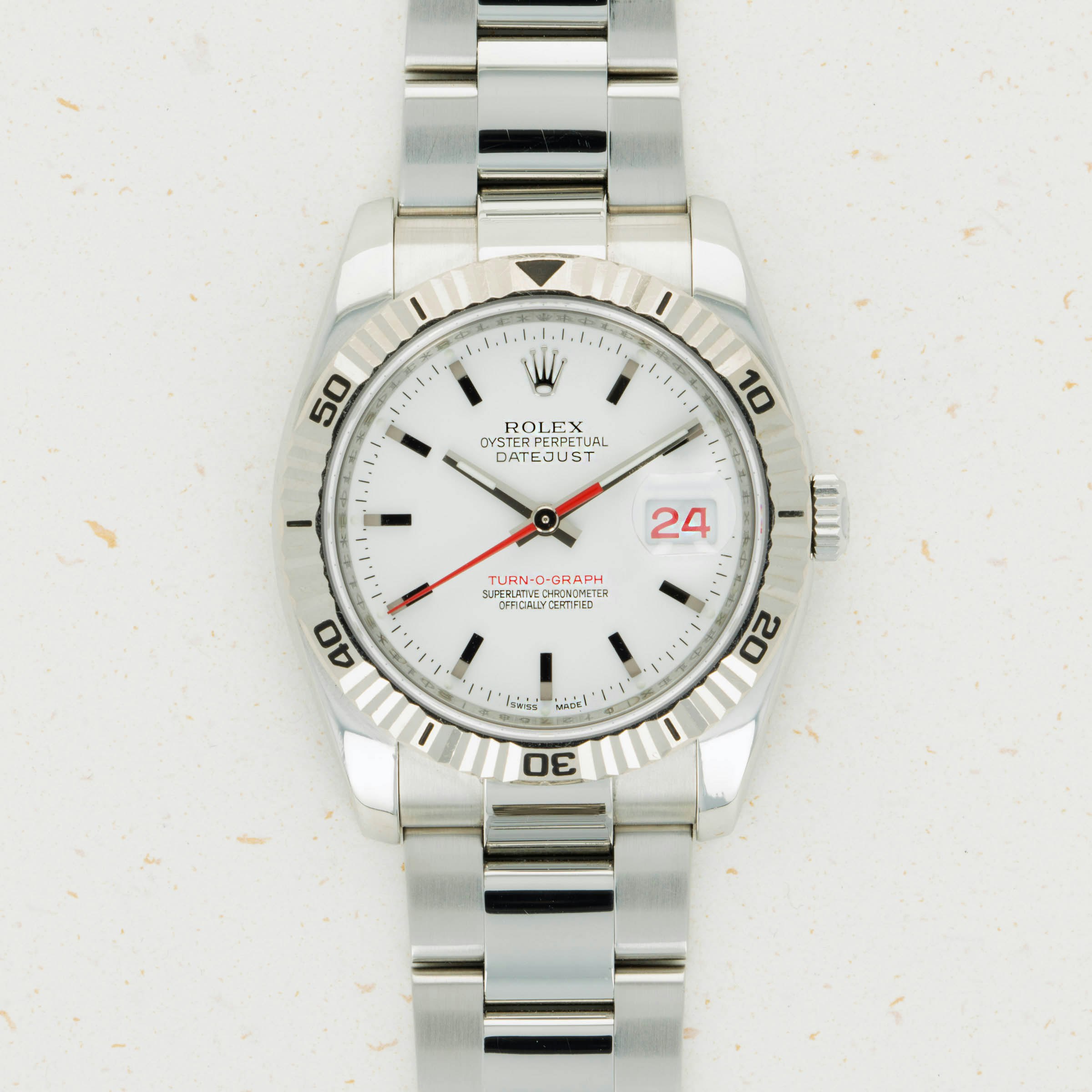Thumbnail for Rolex Turn-o-Graph 116264 with Guarantee