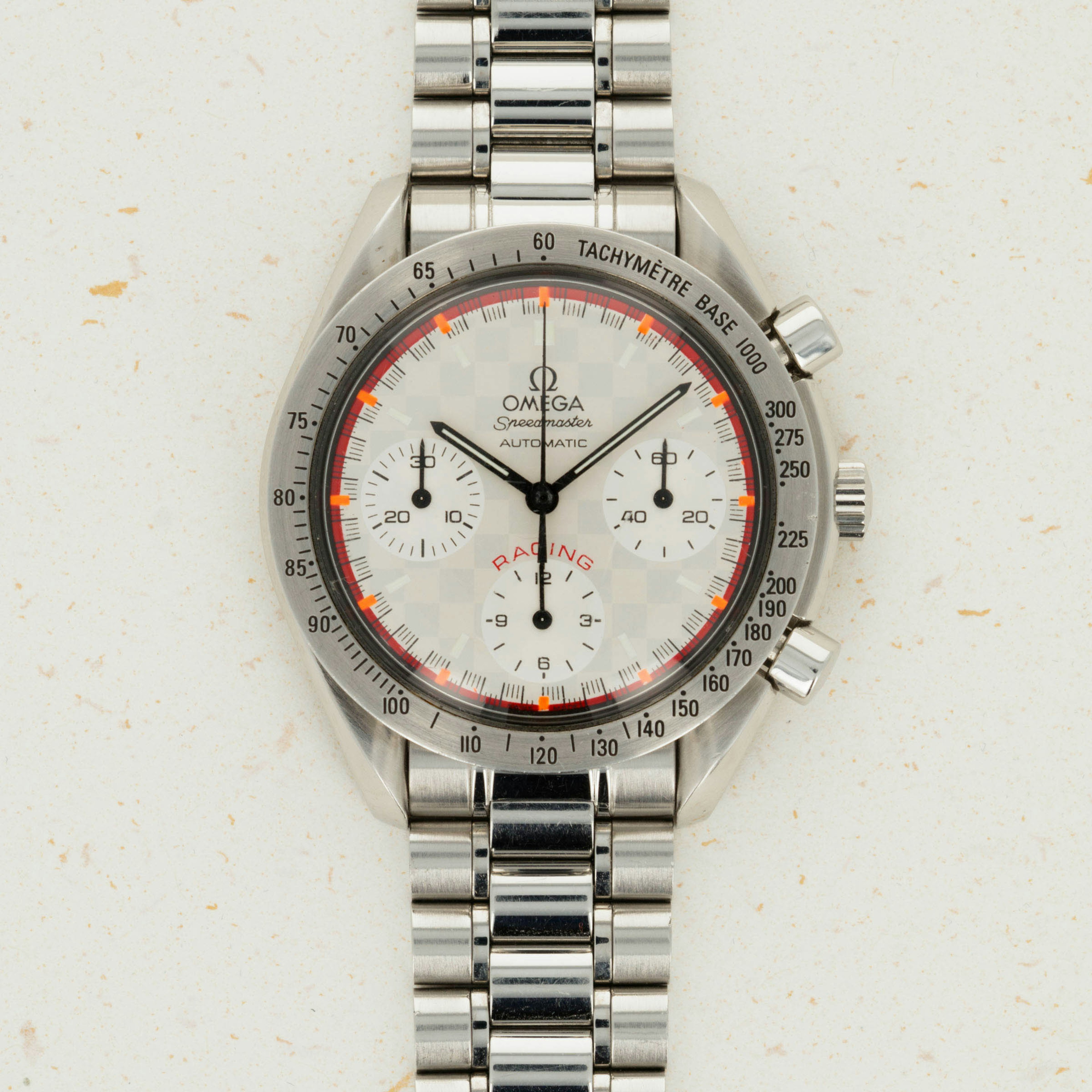 Thumbnail for Omega Speedmaster Silver Racing Dial 3517.30