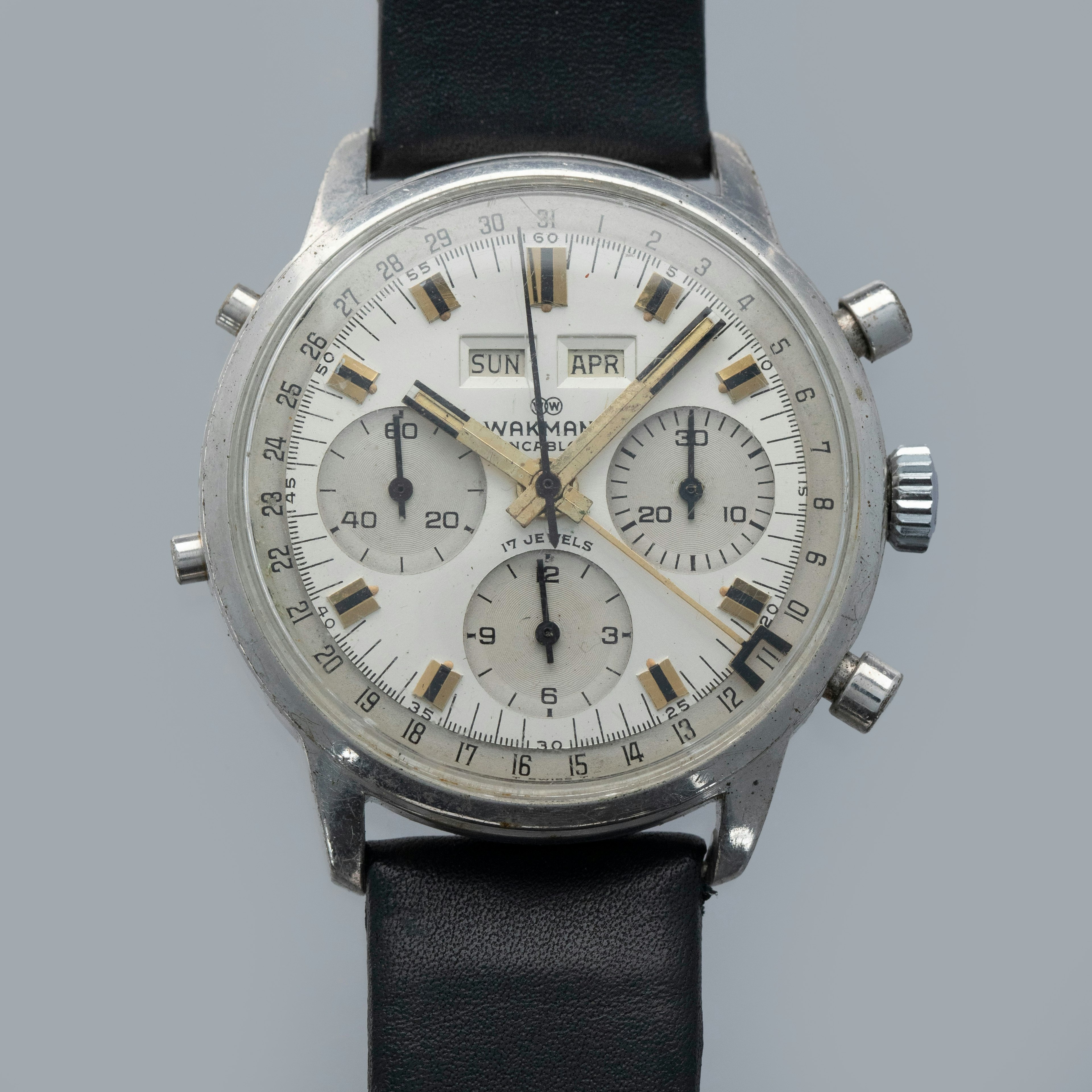 Thumbnail for Wakmann Triple Date Chronograph 1315