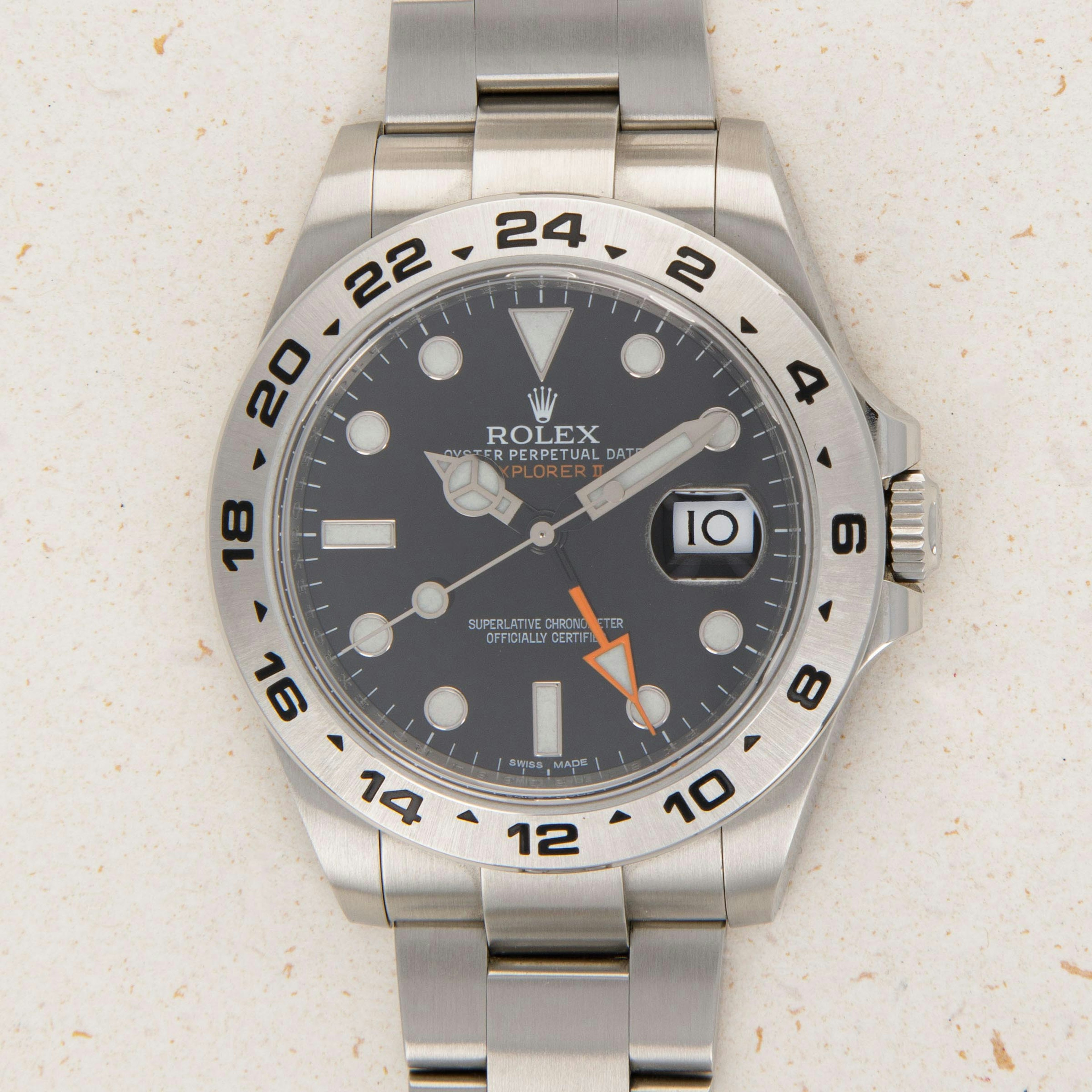 Thumbnail for Rolex Explorer II 216570 Black Dial