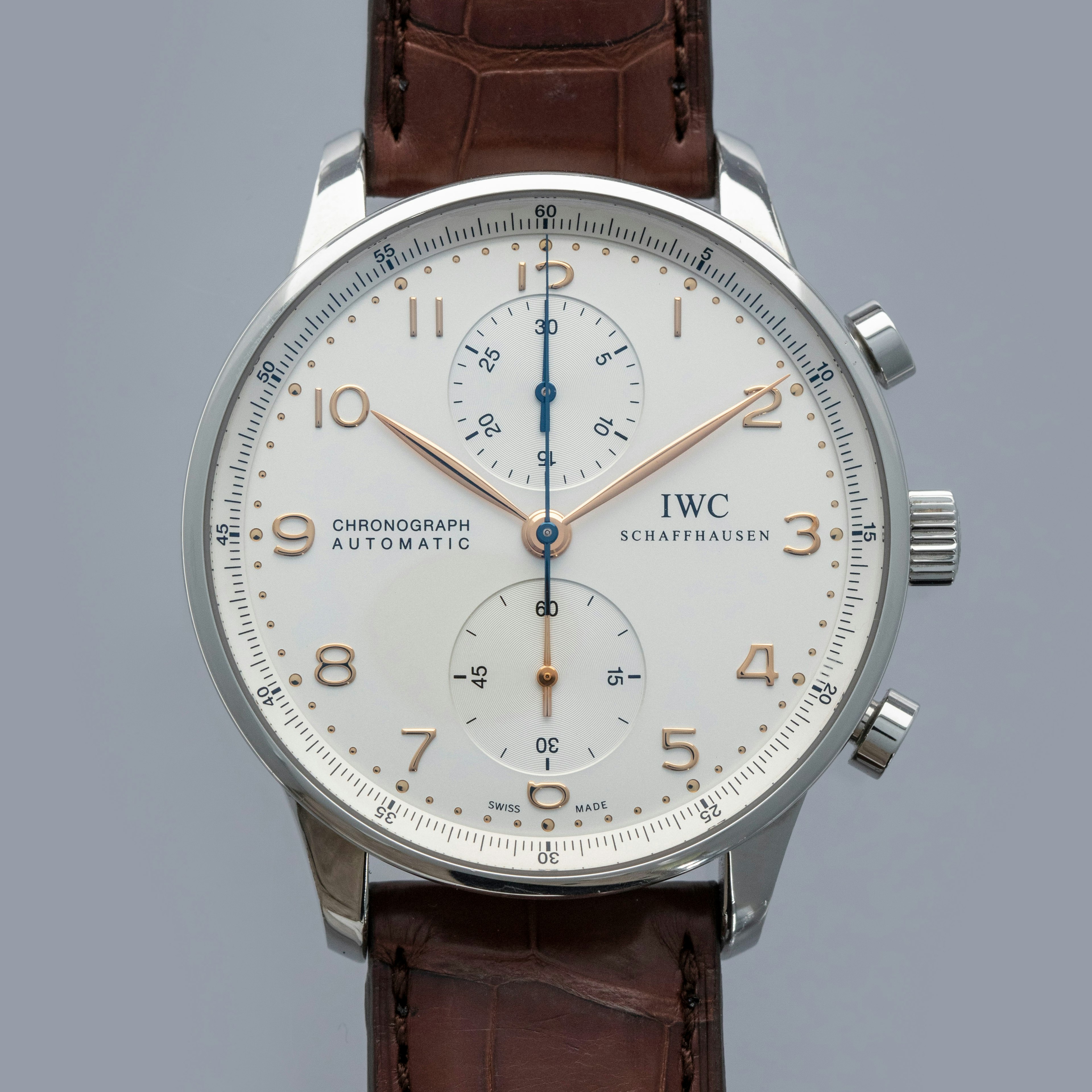 Thumbnail for IWC	Portugieser Chronograph 3714-45 Stainless Steel