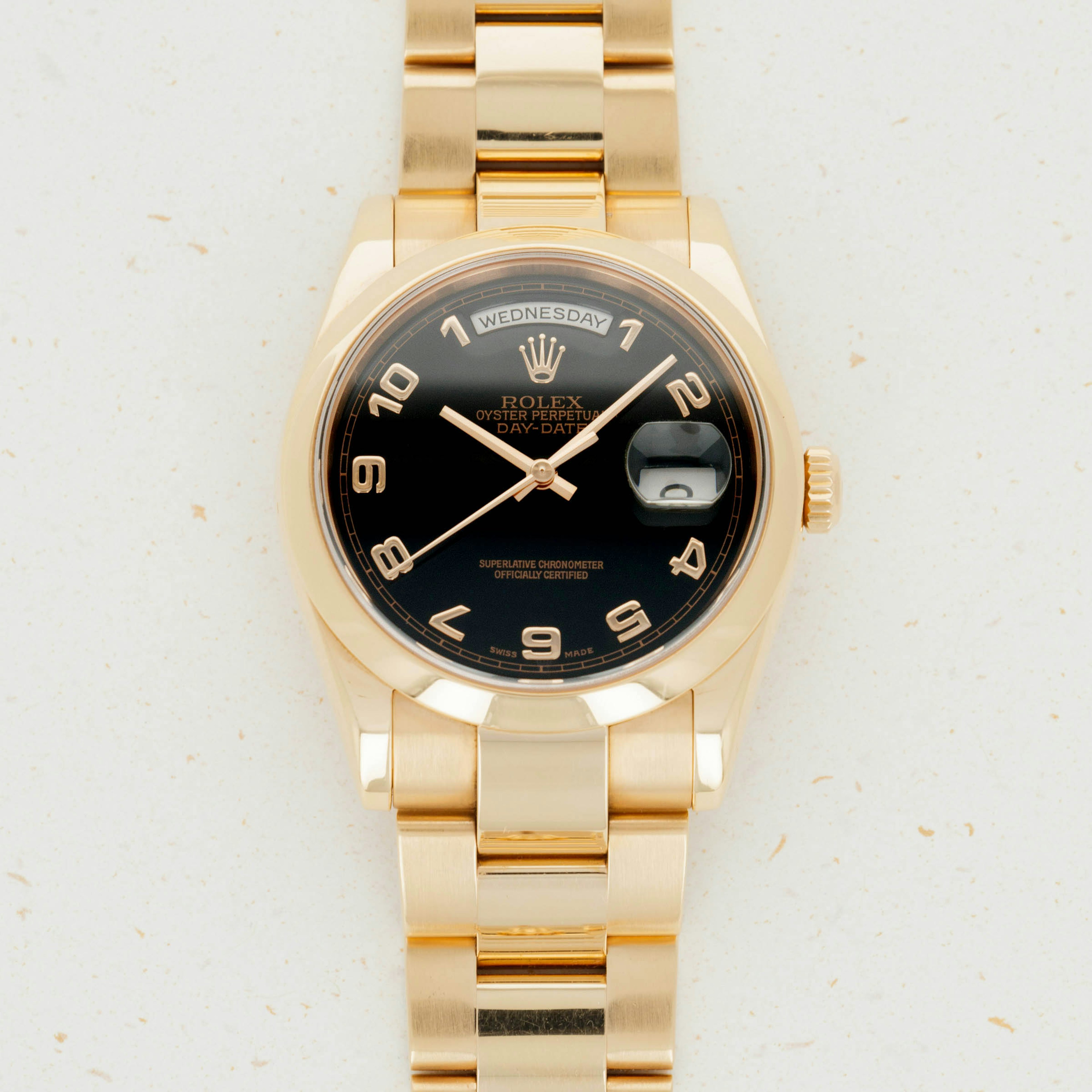 Thumbnail for Rolex Day-Date Rose Gold Oyster 118205