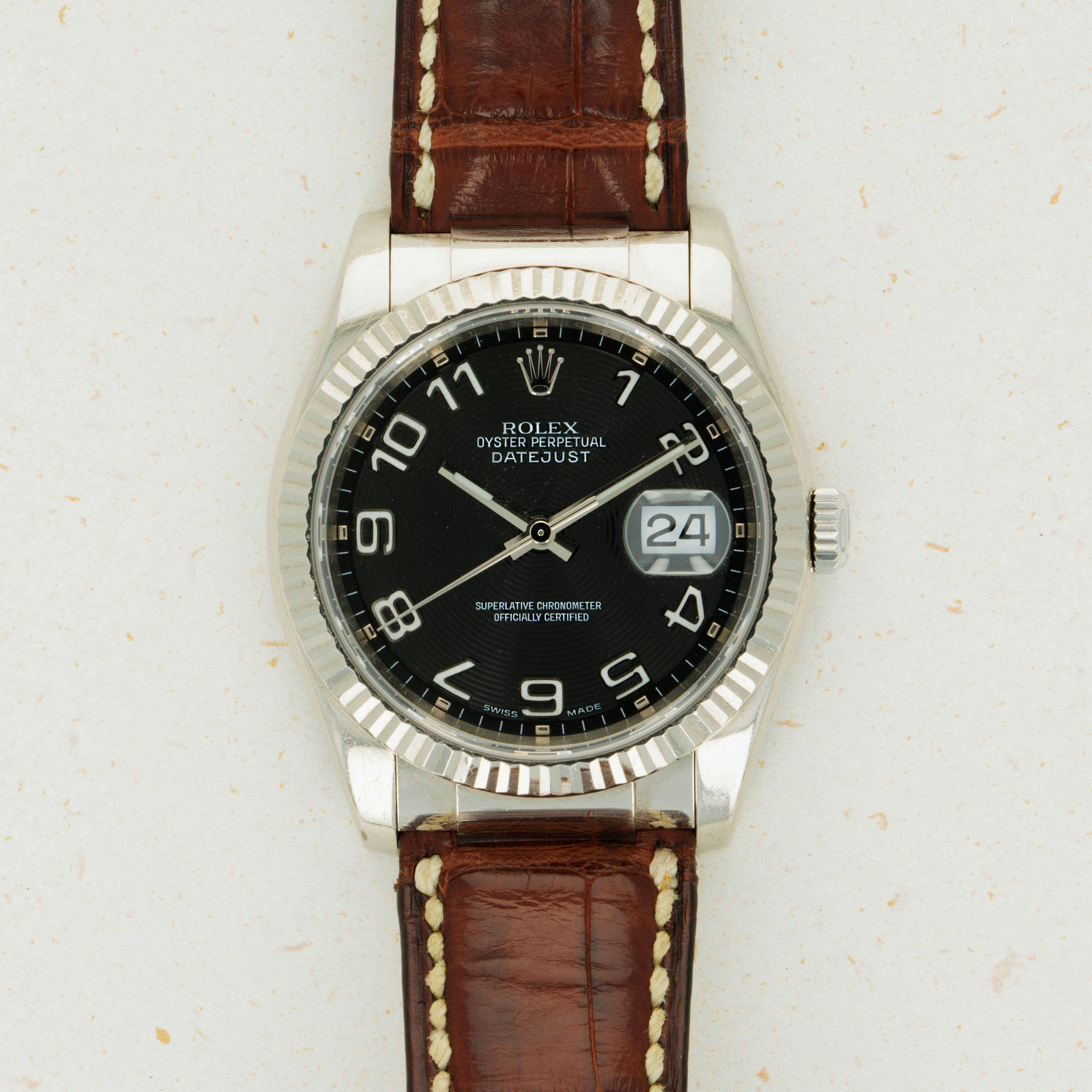 Thumbnail for Rolex Datejust 116139 White Gold 