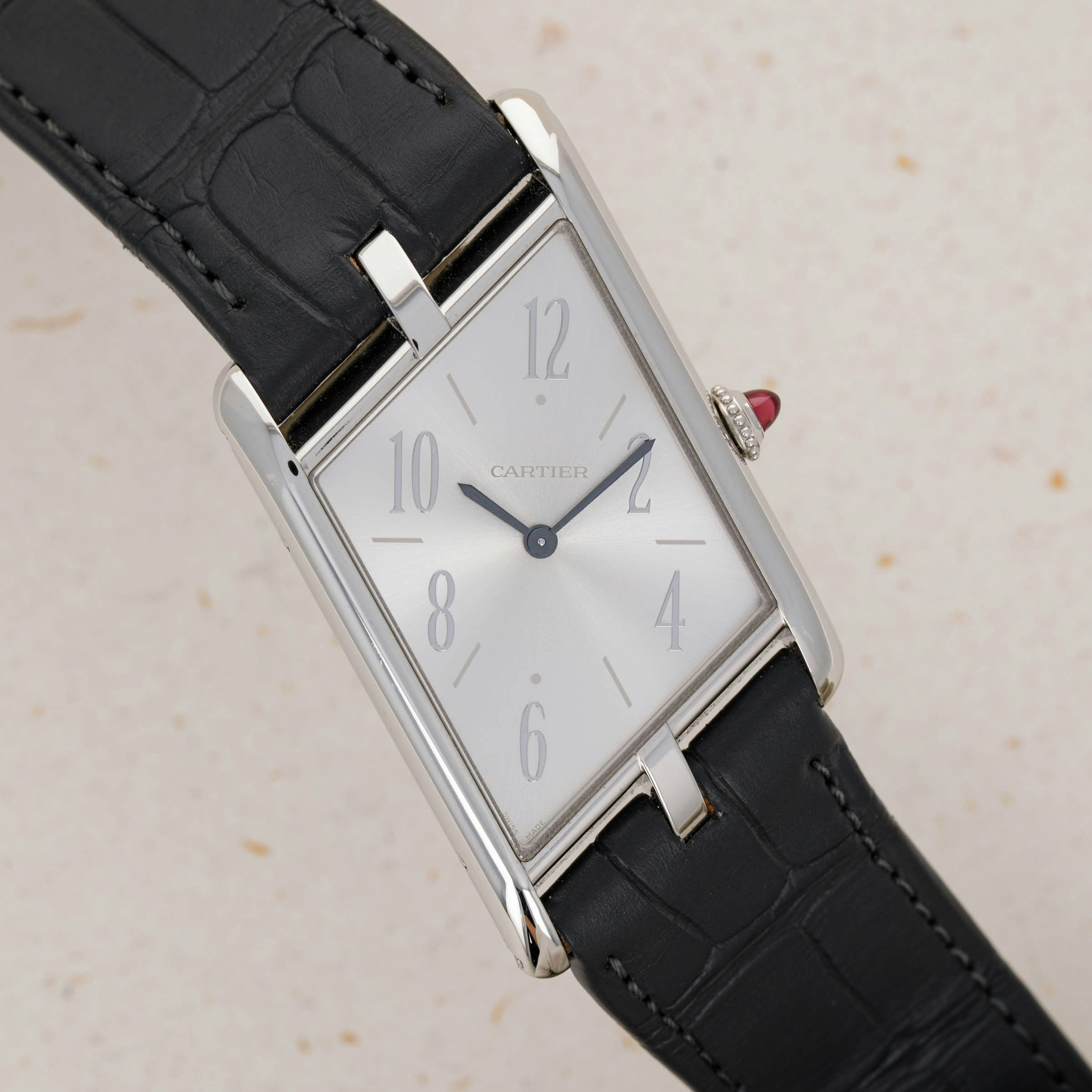 Thumbnail for Cartier Tank Asymetrique Platinum WGTA0042