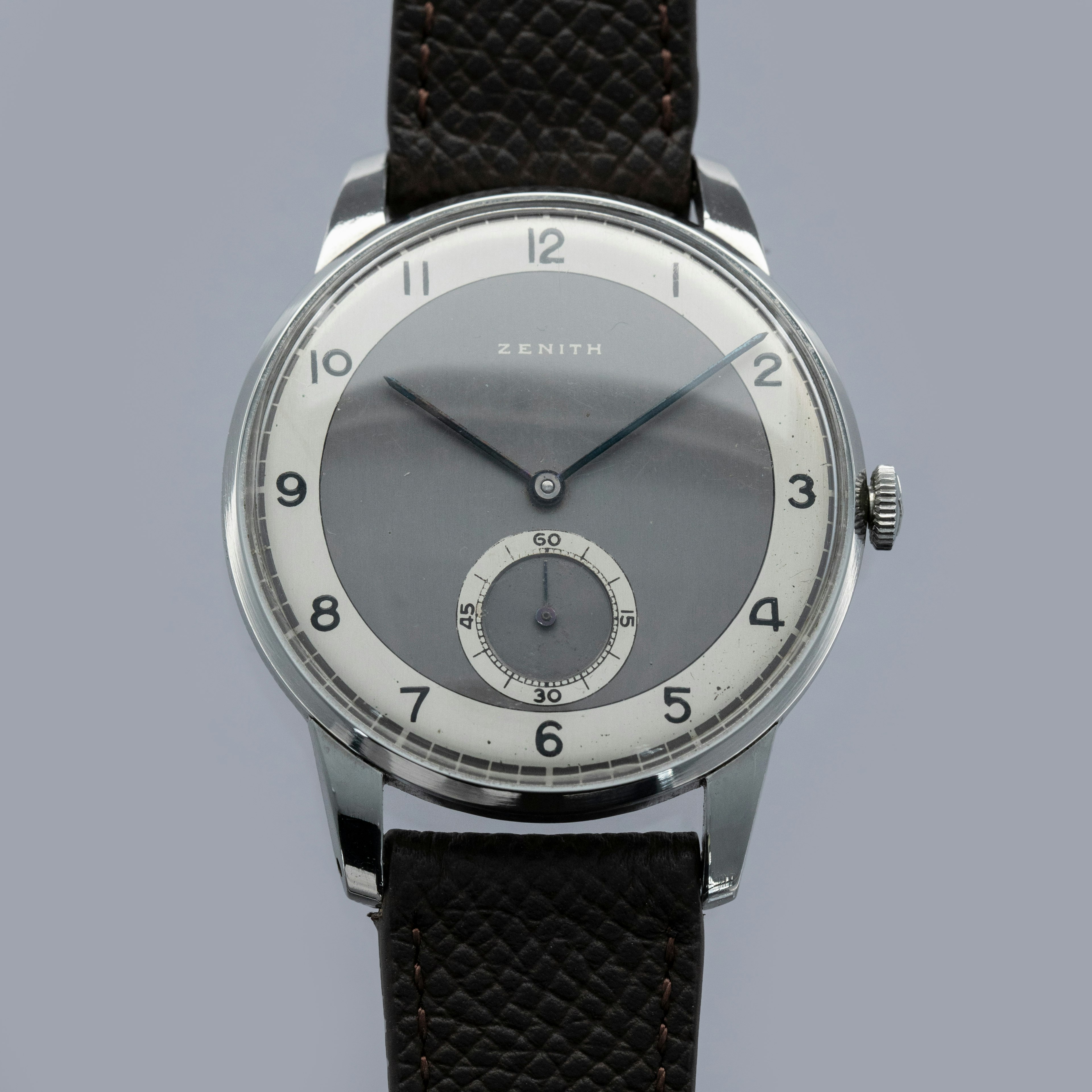 Zenith Jumbo Manual Wind 37.5mm Tuxedo Dial | Auctions | Loupe This