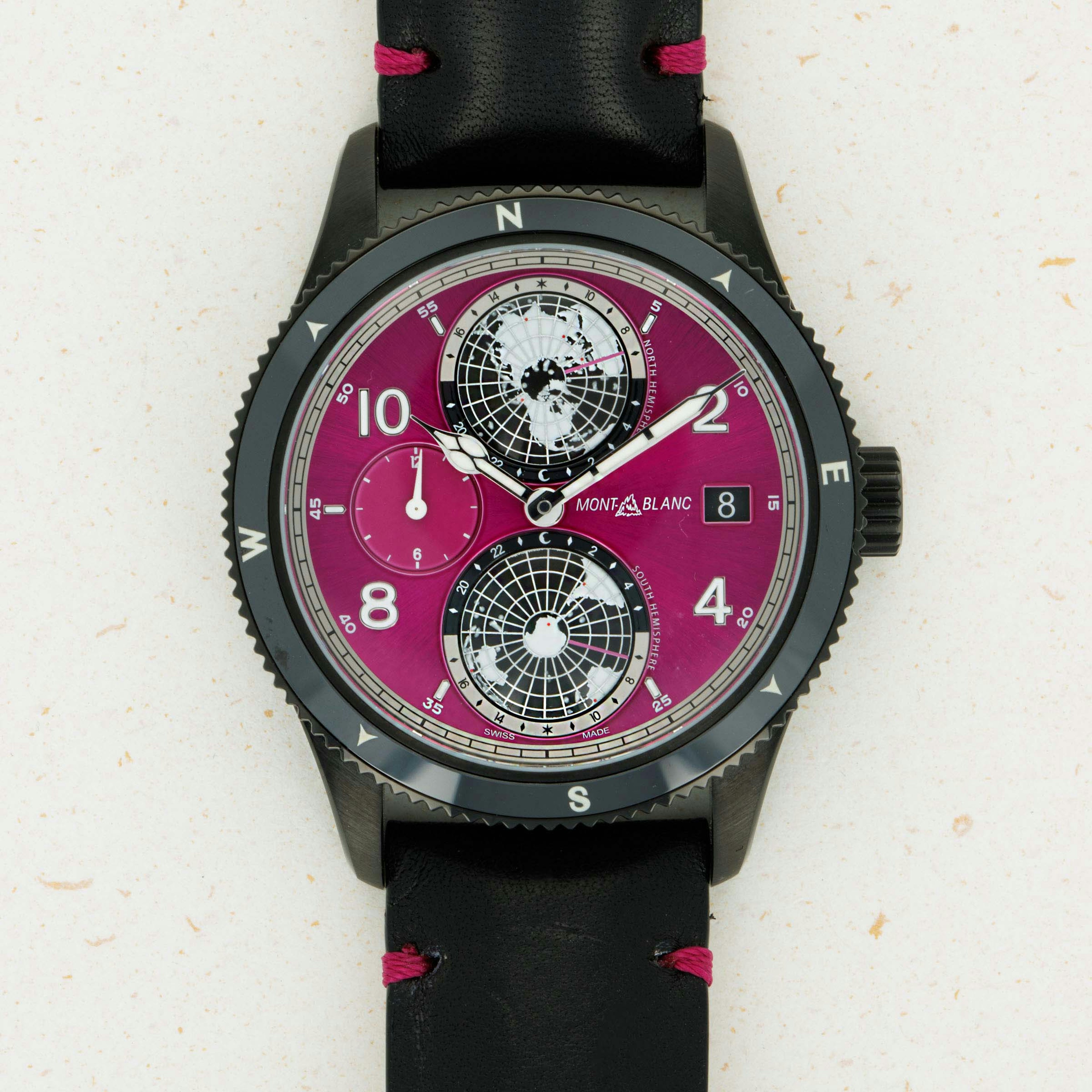 Thumbnail for Montblanc 1858 Geosphere Unique Piece for Pink Dial Project