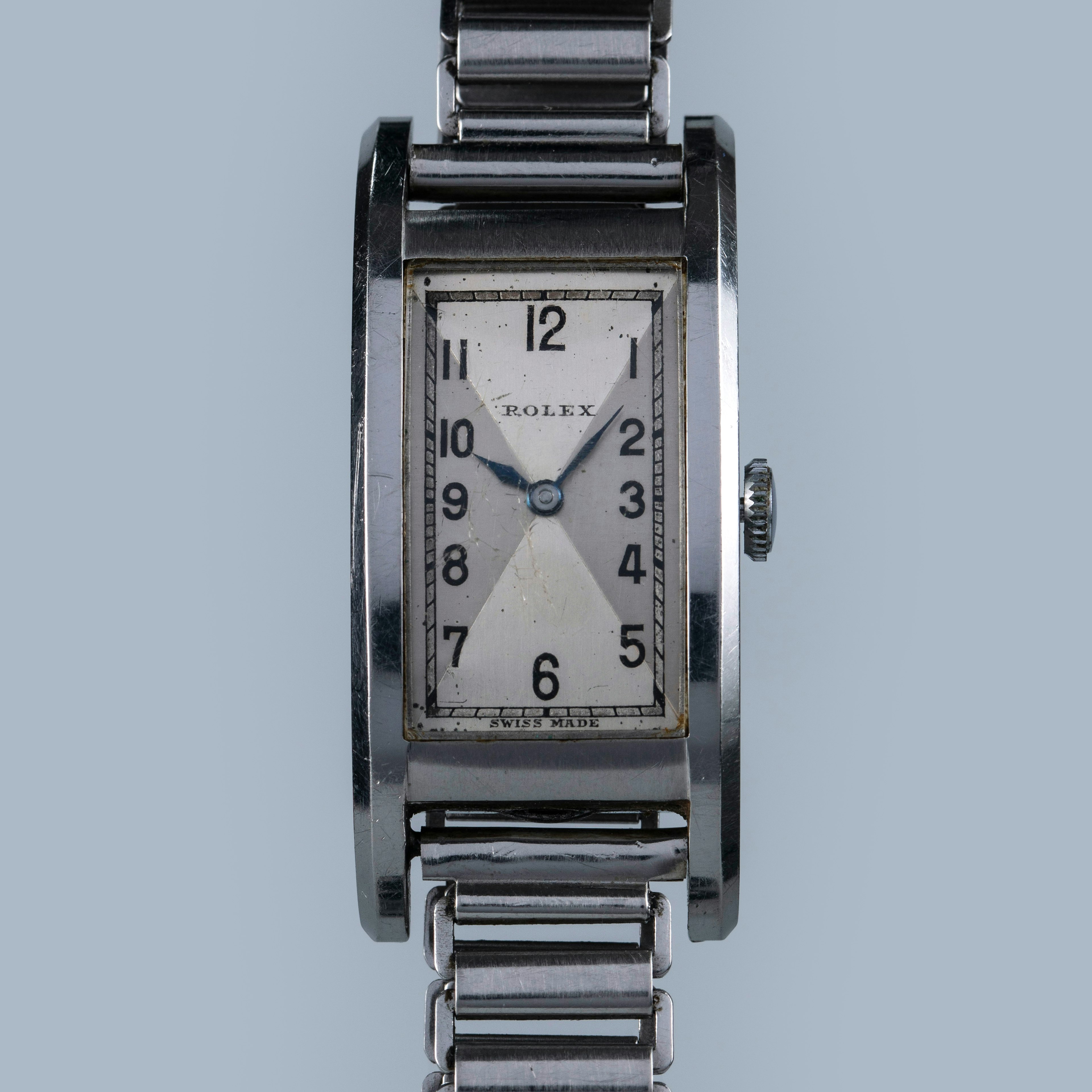 Thumbnail for Rolex Precision 3060 Curvex Two Tone Dial Steel