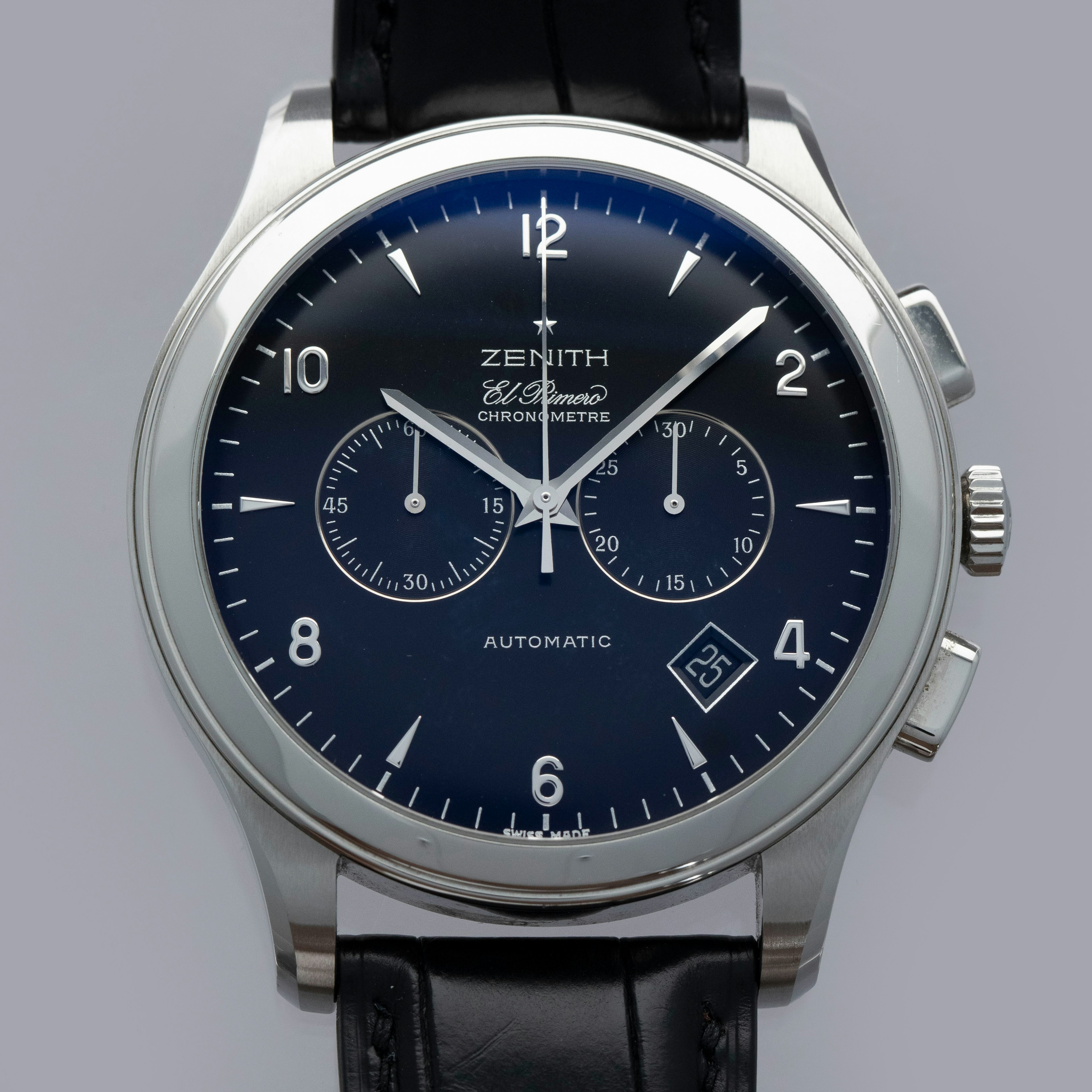 Thumbnail for Zenith Grande Class El Primero 03.0520.4002 Black Dial