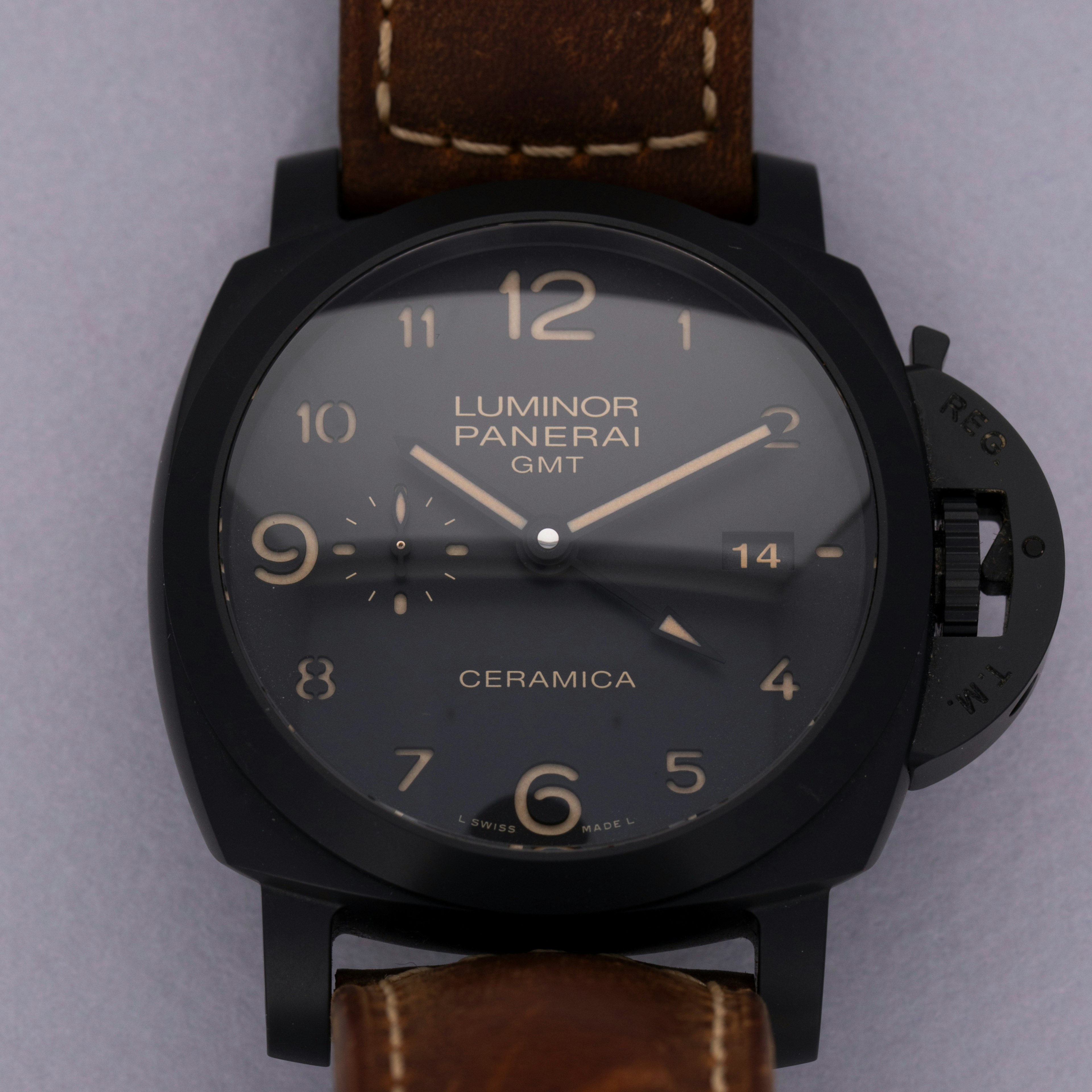 Thumbnail for Panerai Luminor 1950 3 Days GMT PAM0441 Ceramic 