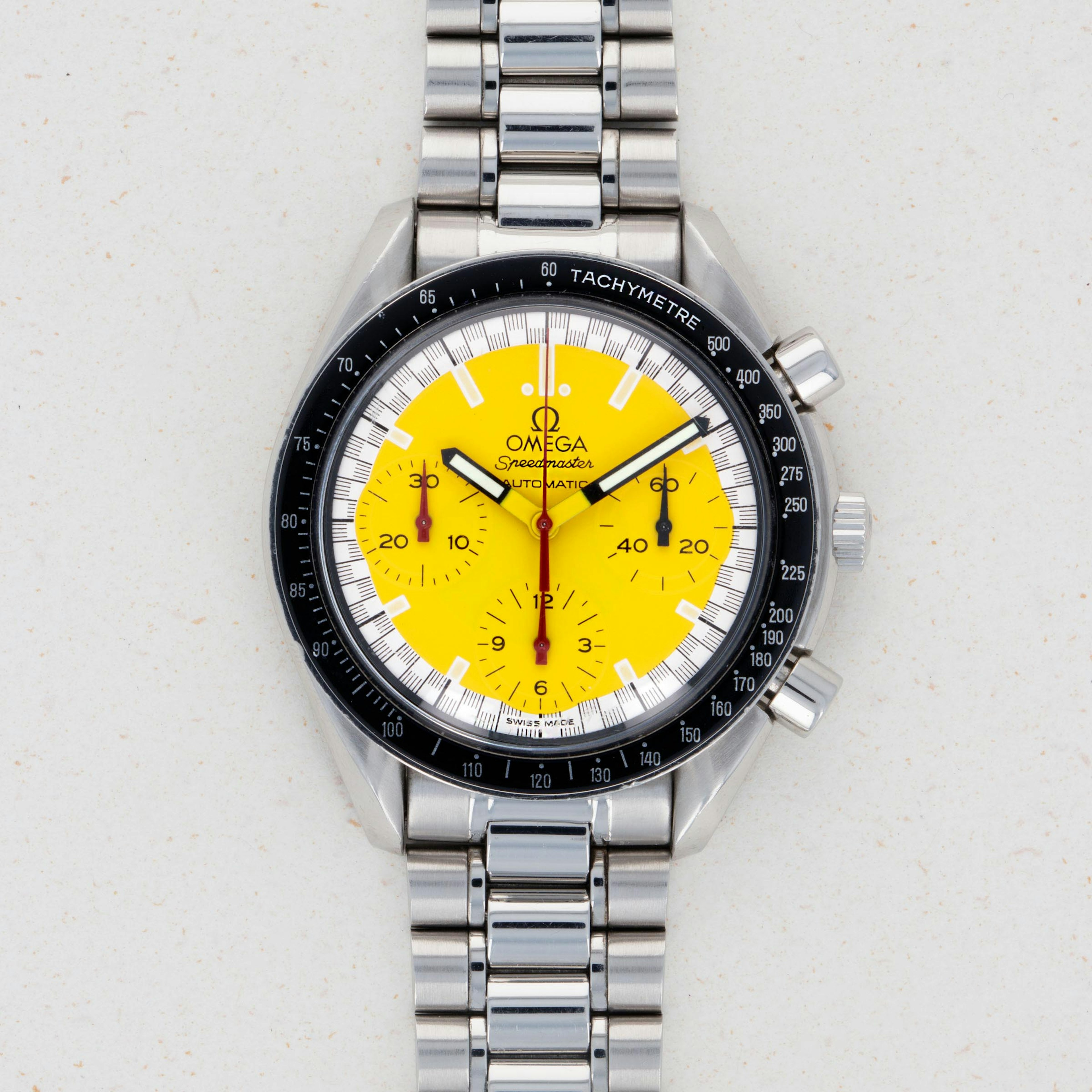 Thumbnail for Omega Speedmaster Yellow Racing Dial 3810.12.40