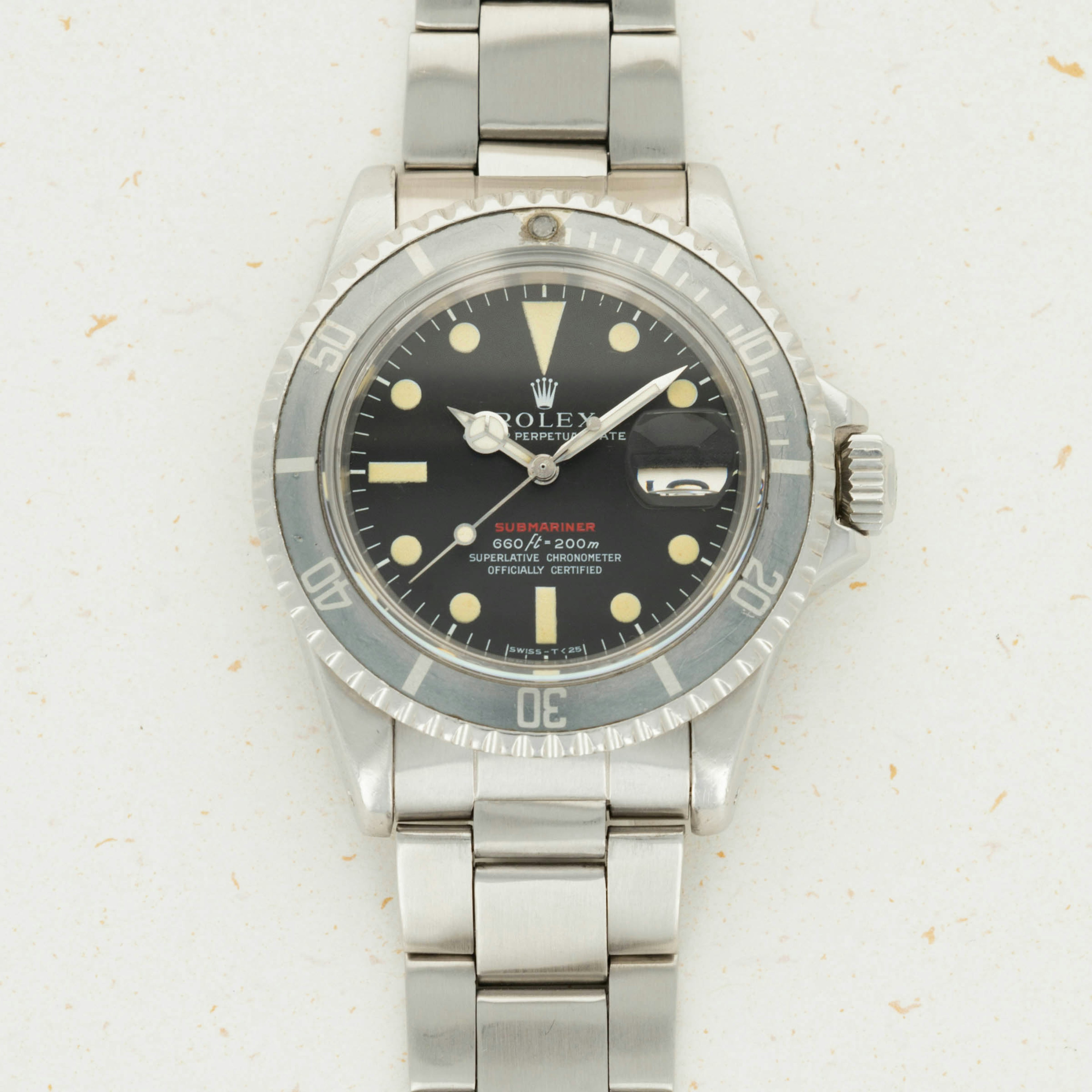 Thumbnail for Rolex Red Submariner 1680 Mk3 Ghost Bezel Box And Papers