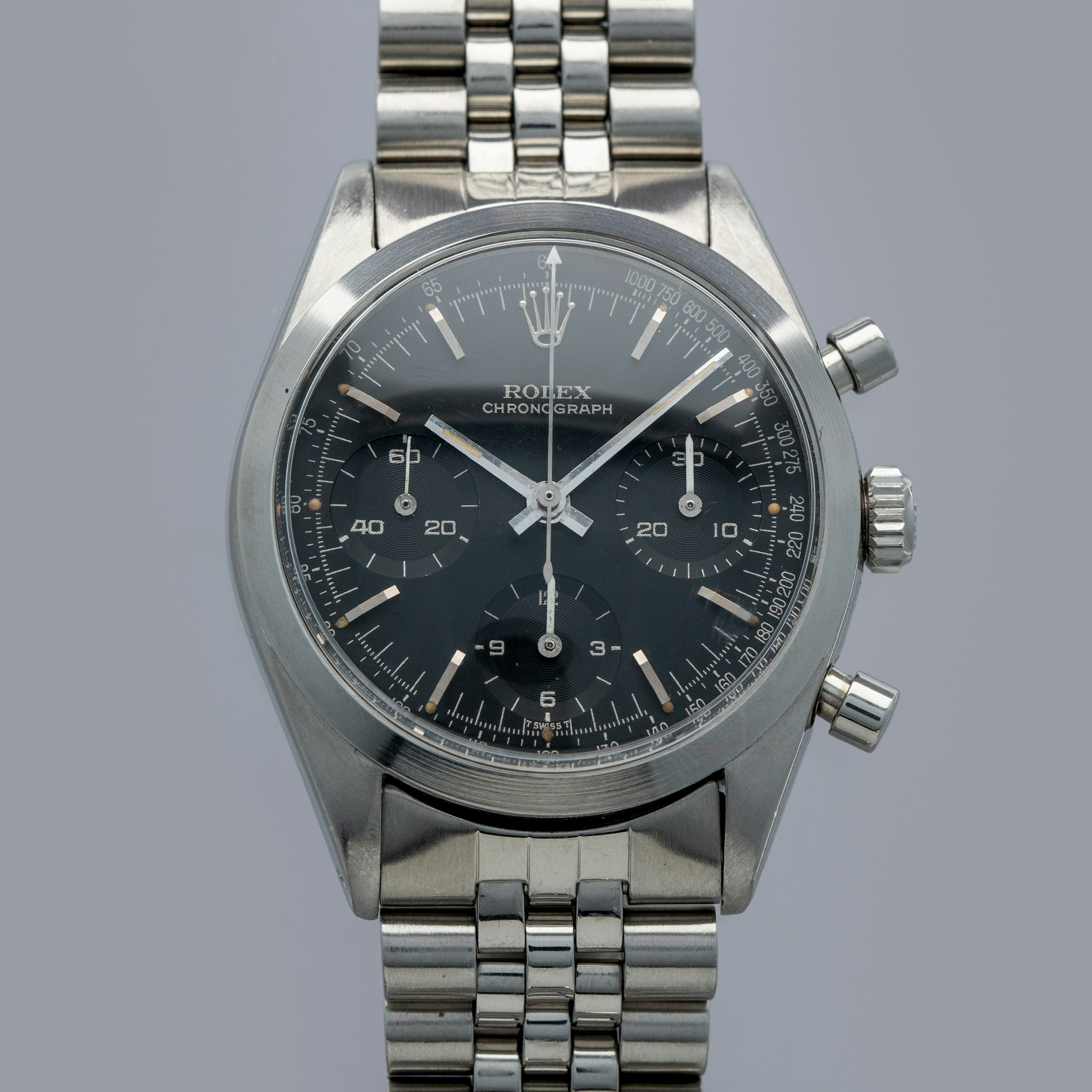 Thumbnail for Rolex Chronograph 6238 Pre-Daytona Black Dial