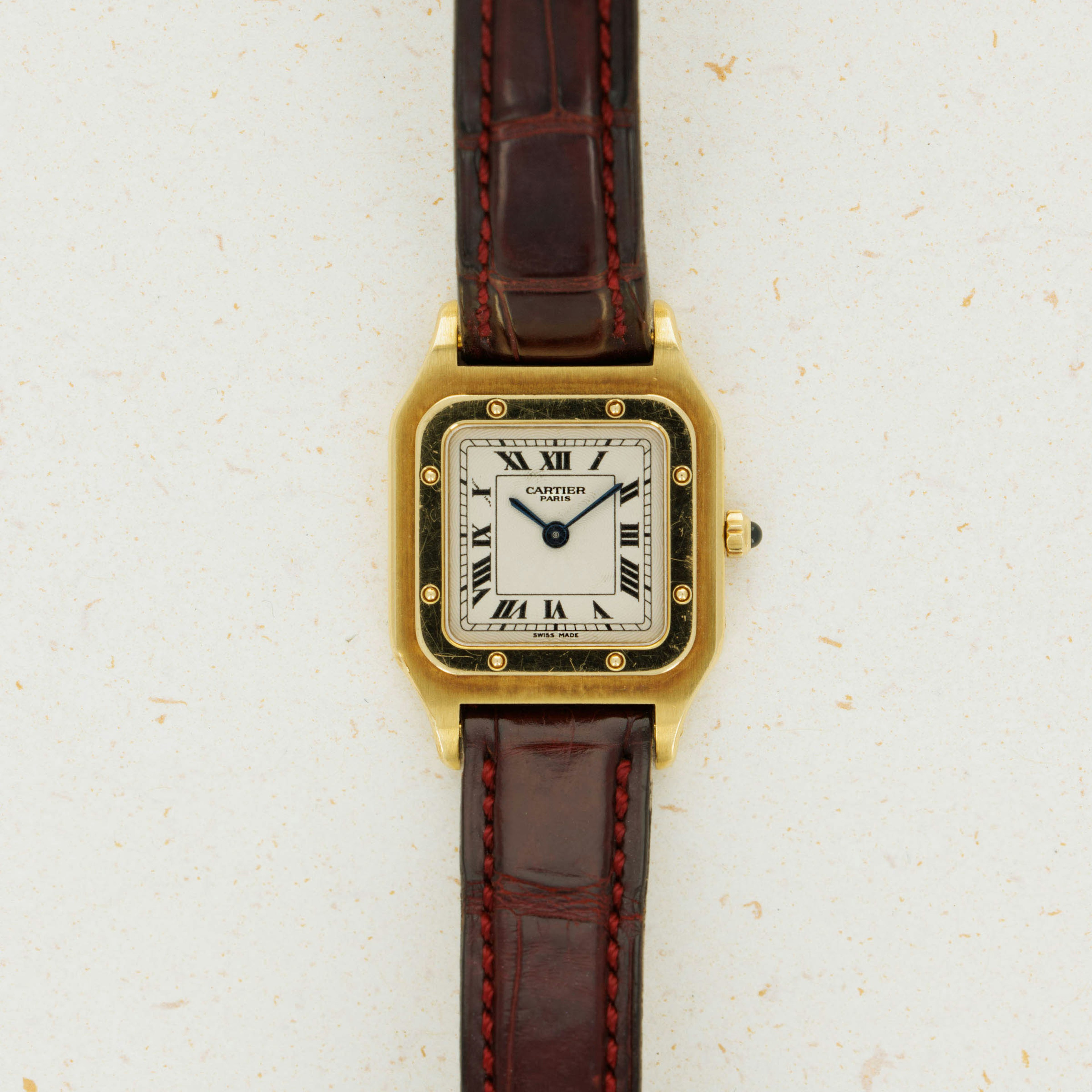 Thumbnail for Cartier Santos Dumont 1577 18k YG