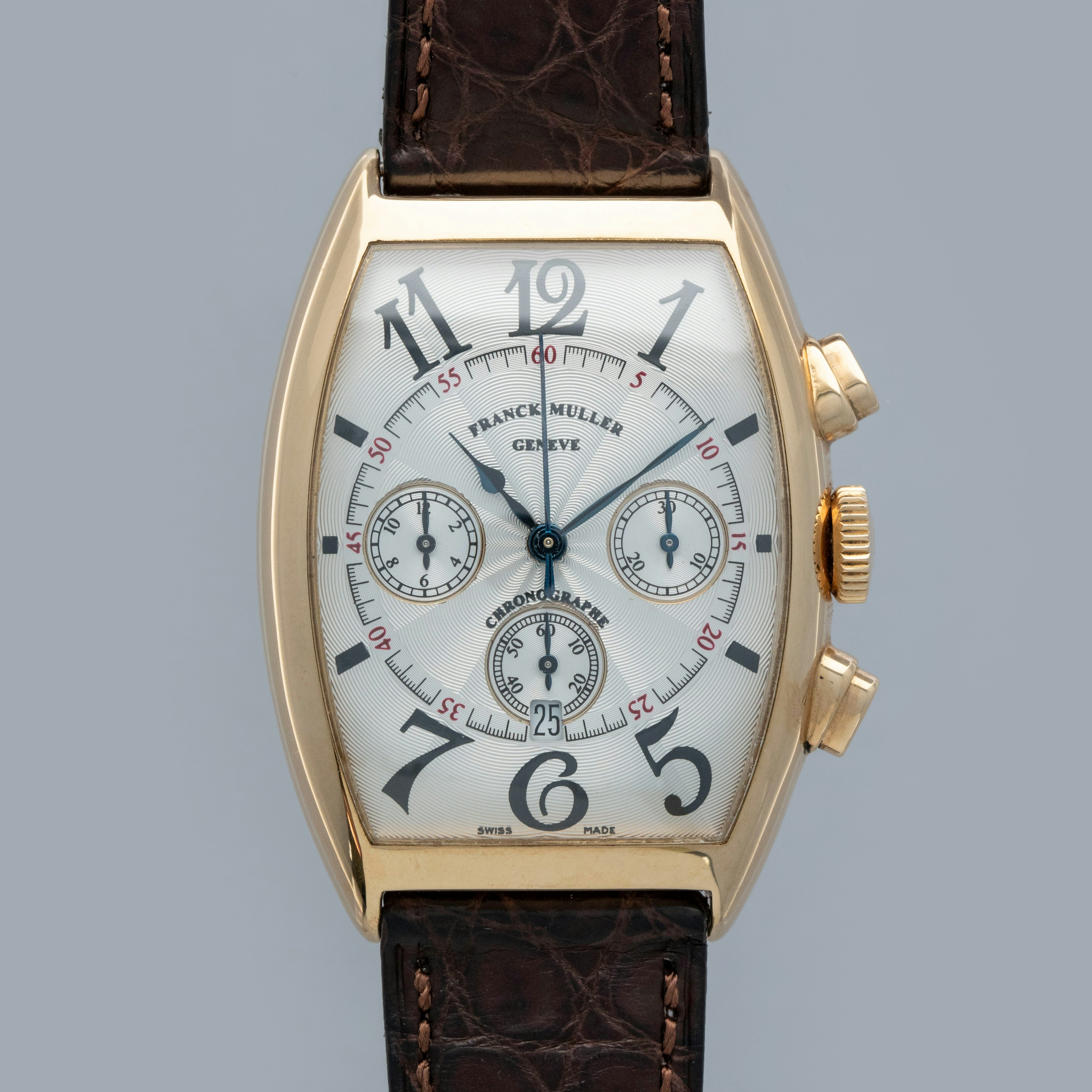 Thumbnail for Franck Muller Cintree Curvex Chronograph 6850 CC AT 18k YG