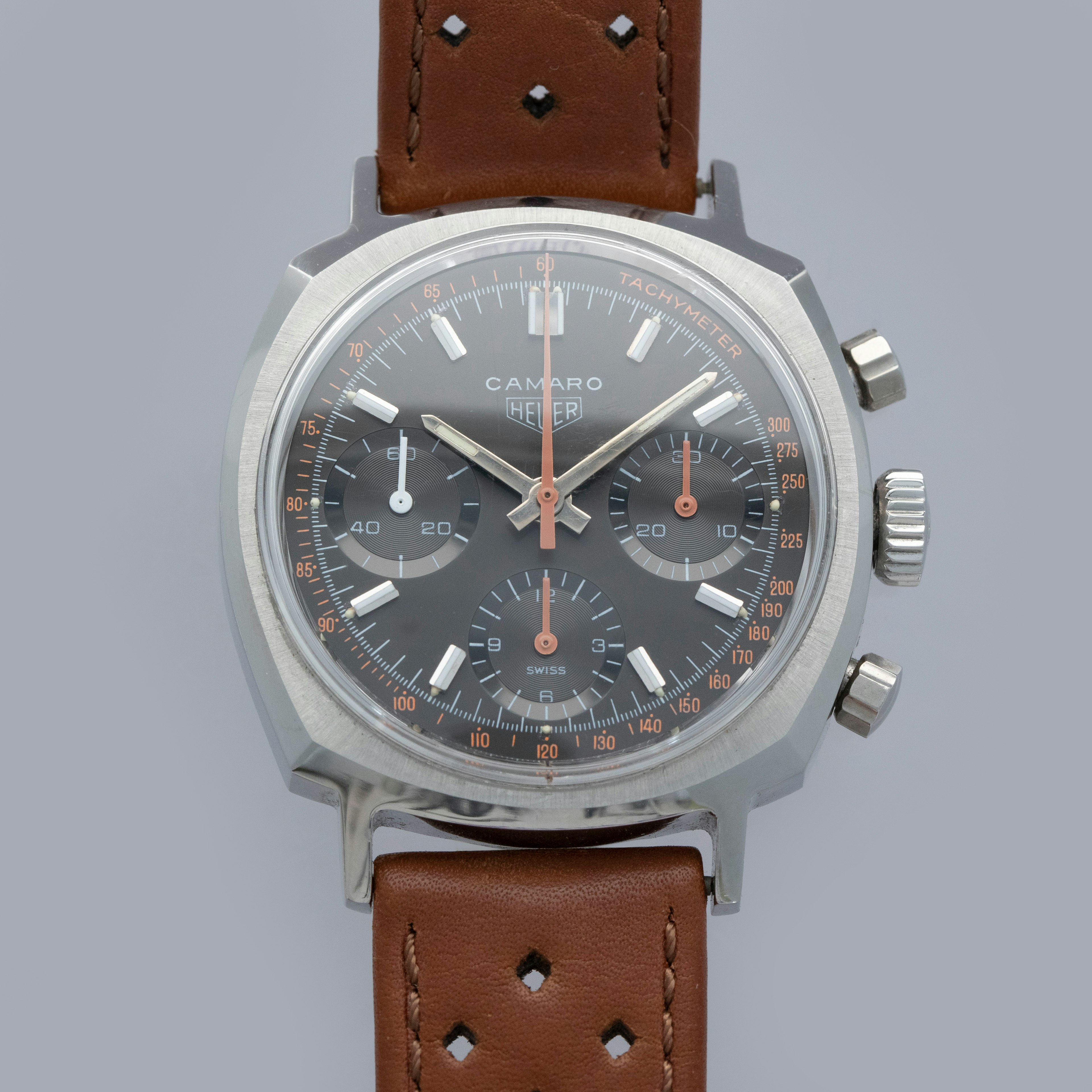 Thumbnail for Heuer Camaro 73643 NT Brown Exotic Dial