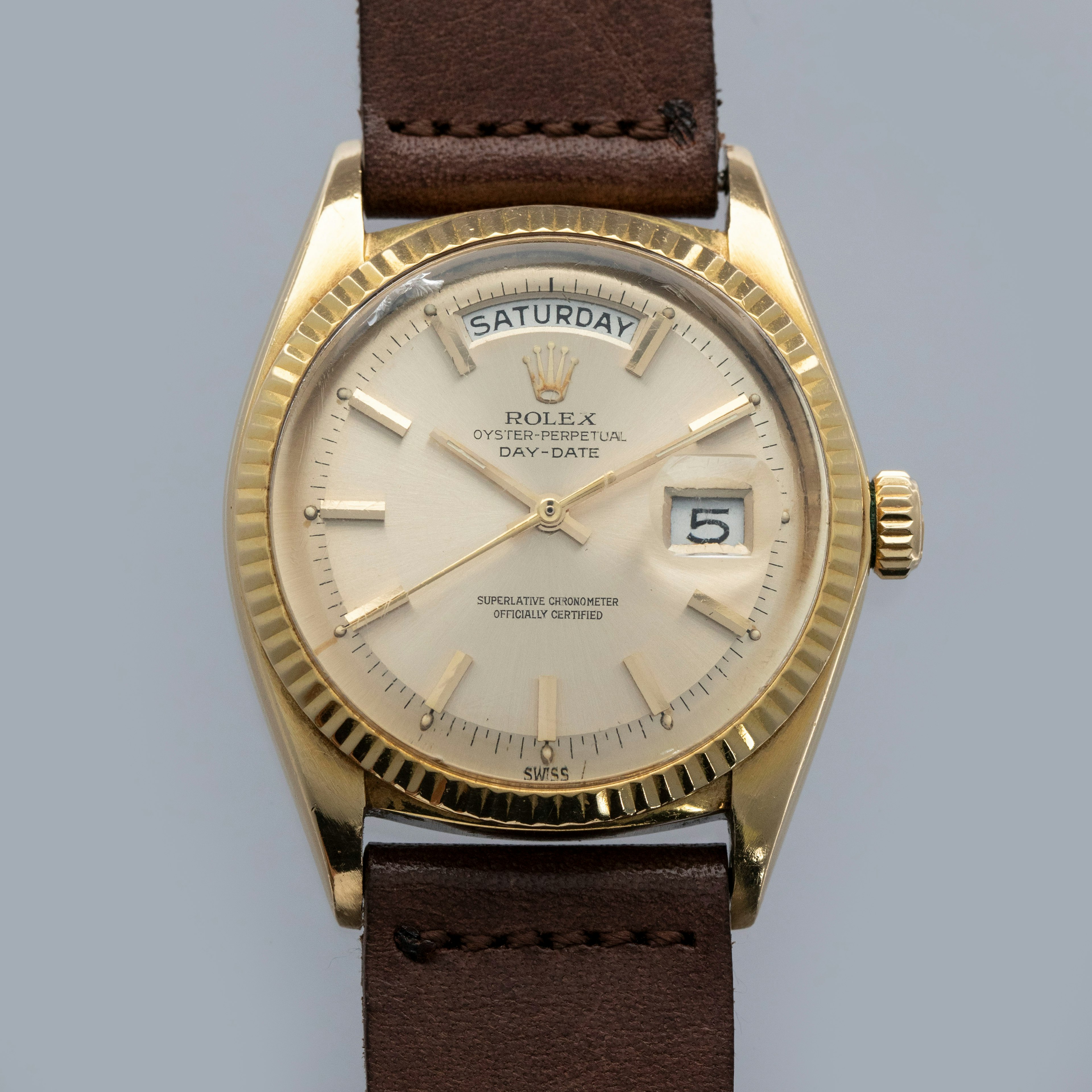 Thumbnail for Rolex Day-Date 1803 Champagne Dial 18k YG