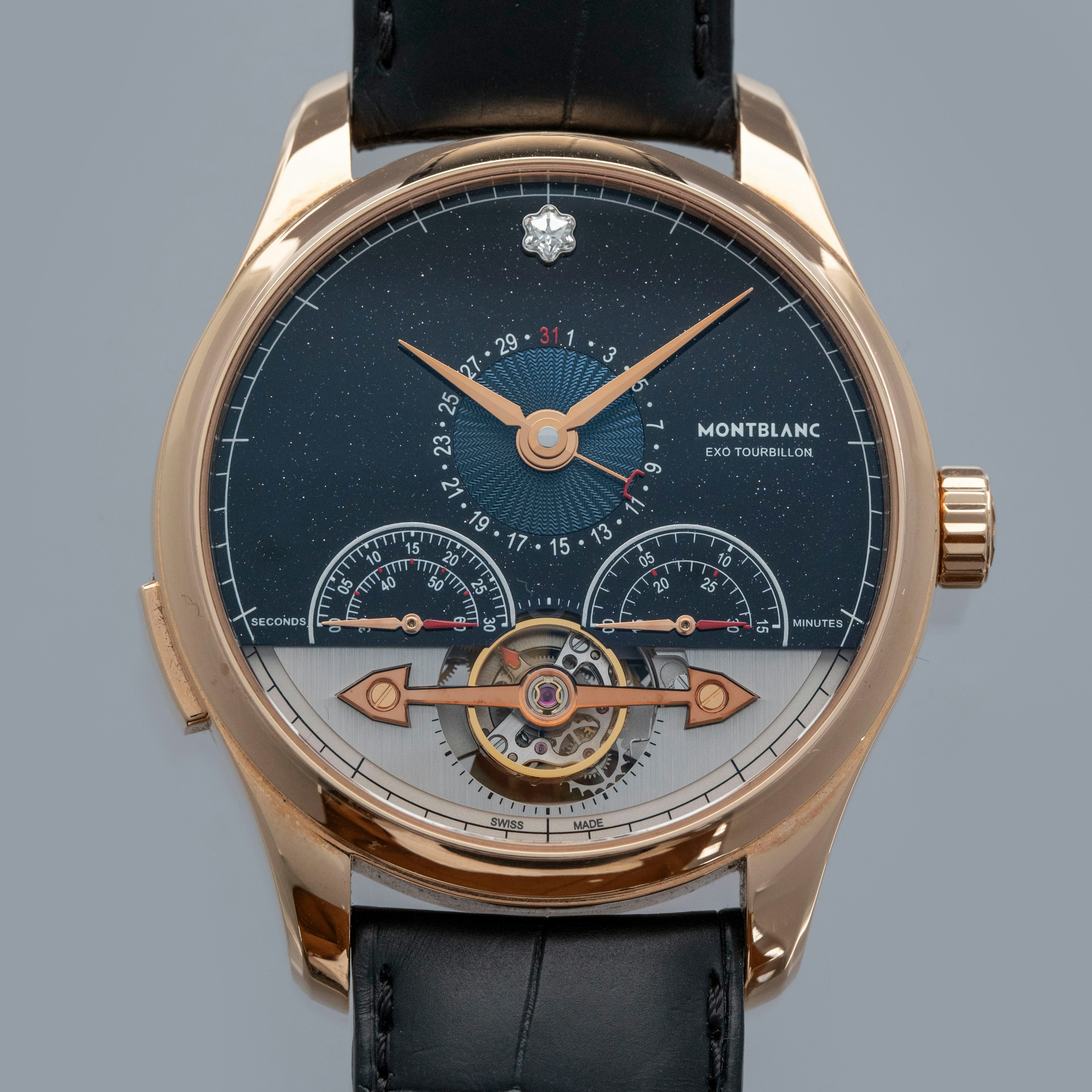 Thumbnail for Montblanc Heritage Chronometrie ExoTourbillon Minute Chronograph 18k RG