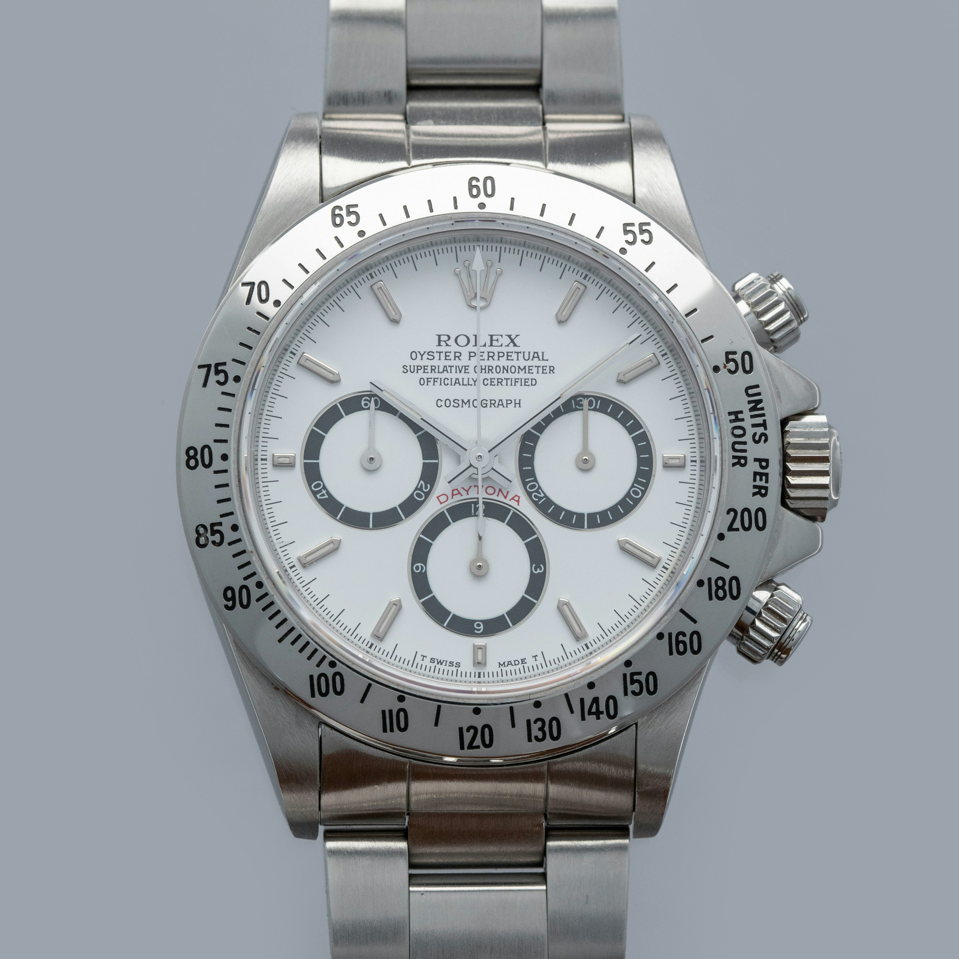 Thumbnail for ROLEX COSMOGRAPH DAYTONA 16520 R SERIAL FLOATING WHITE DIAL BOX AND PAPERS