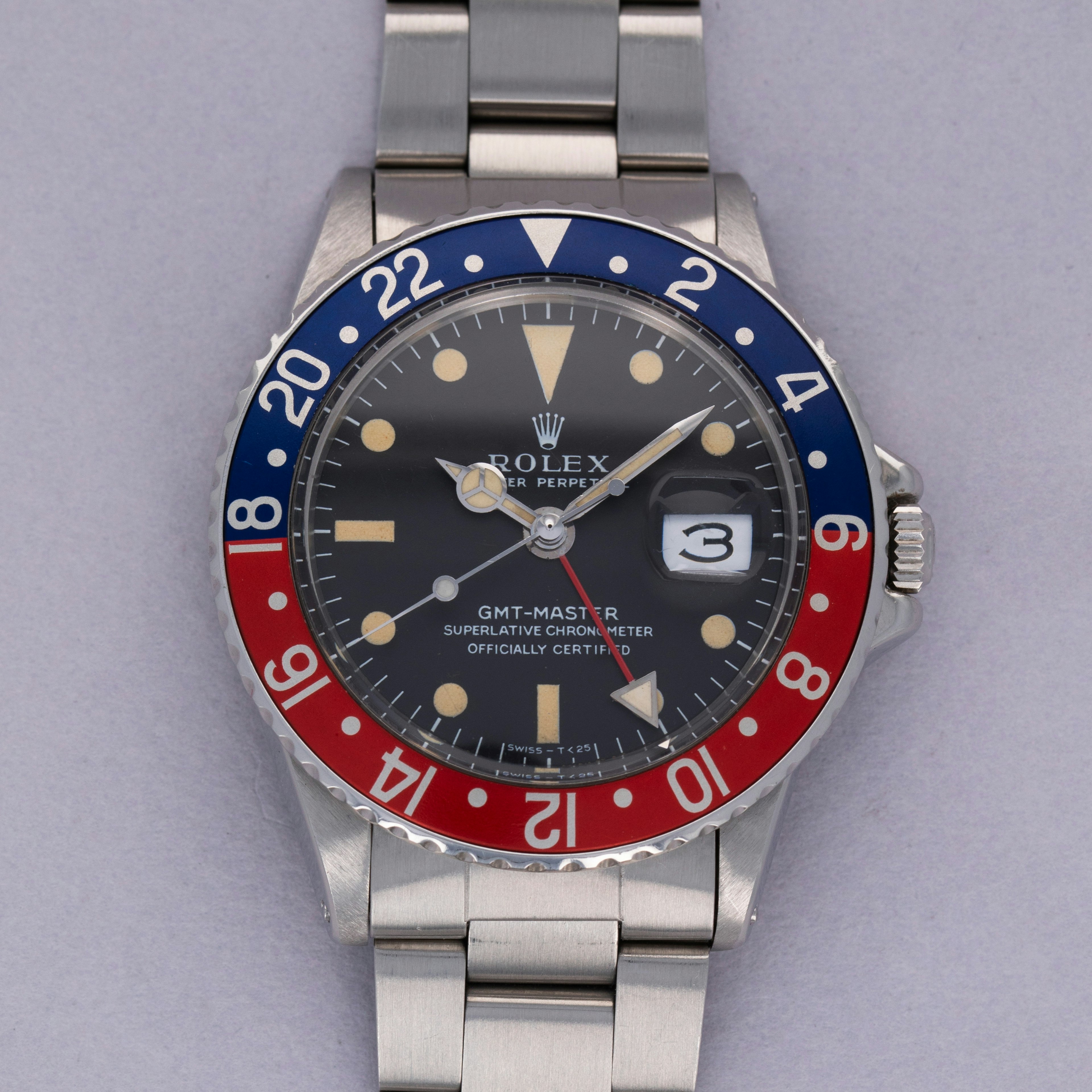 Thumbnail for Rolex GMT-Master 1675 MK1 Matte Dial 
