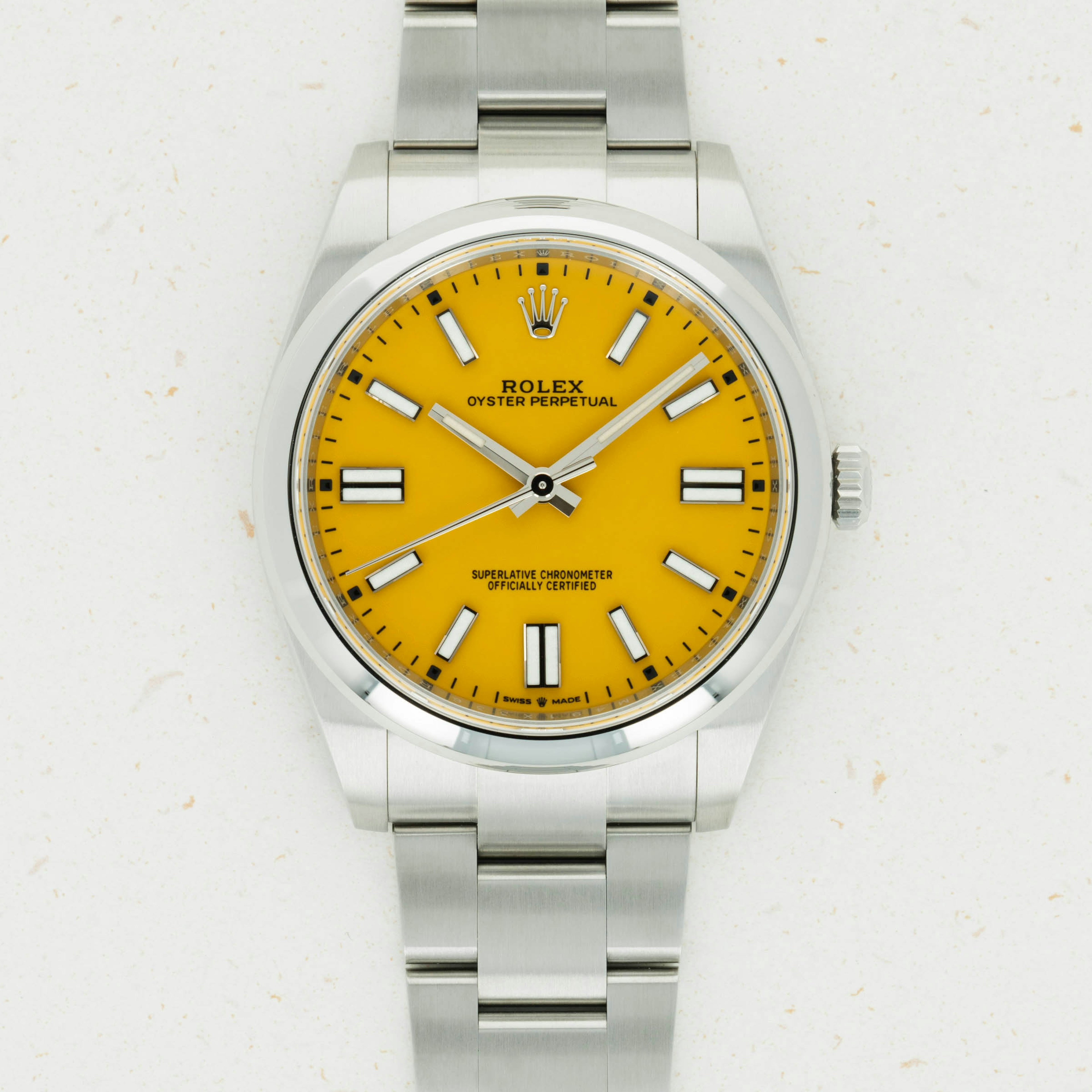 Thumbnail for Rolex Oyster Perpetual Yellow Automatic 124300