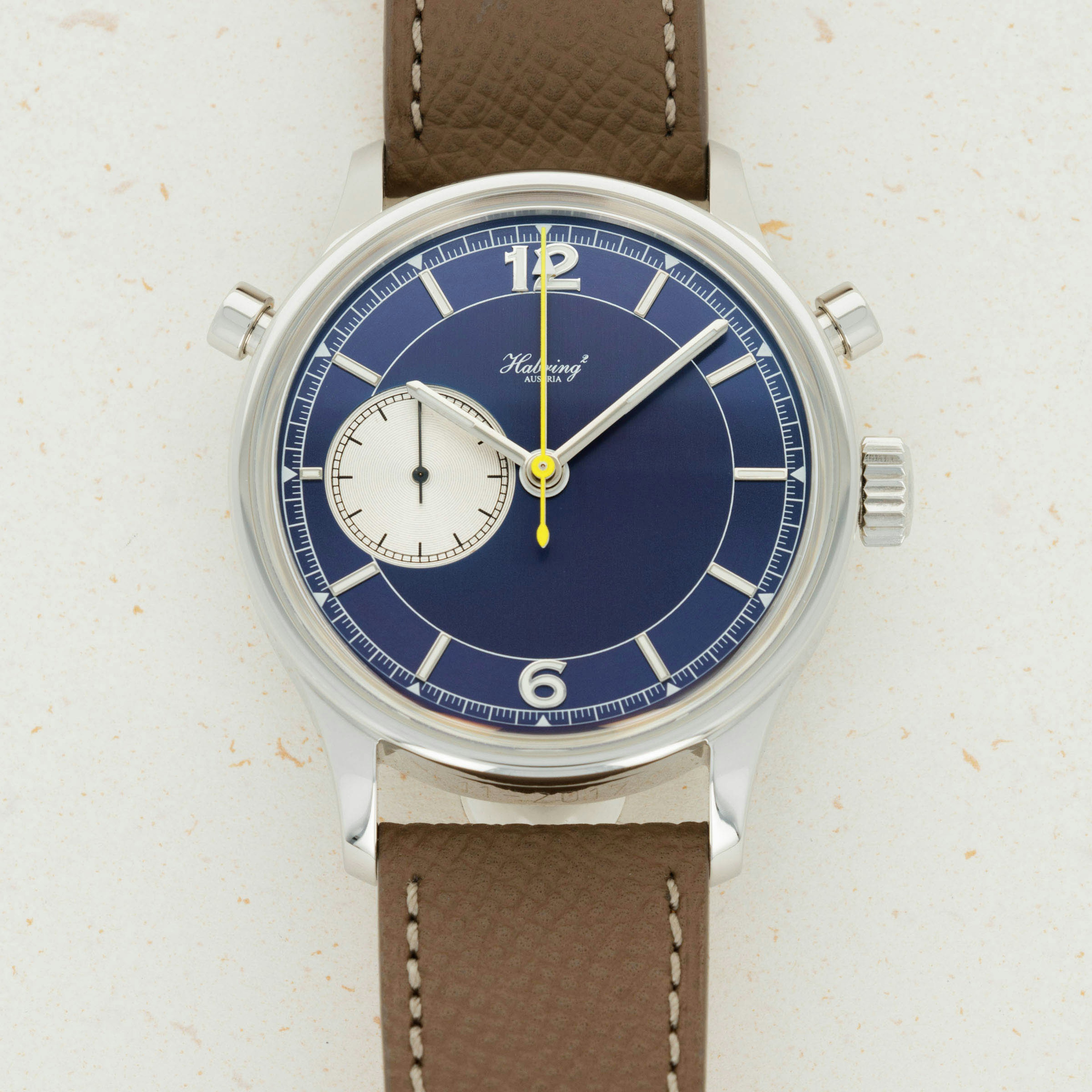 Thumbnail for Habring2 Doppel 3.1 Split-Seconds Single Button Chronograph Central Minute Register 