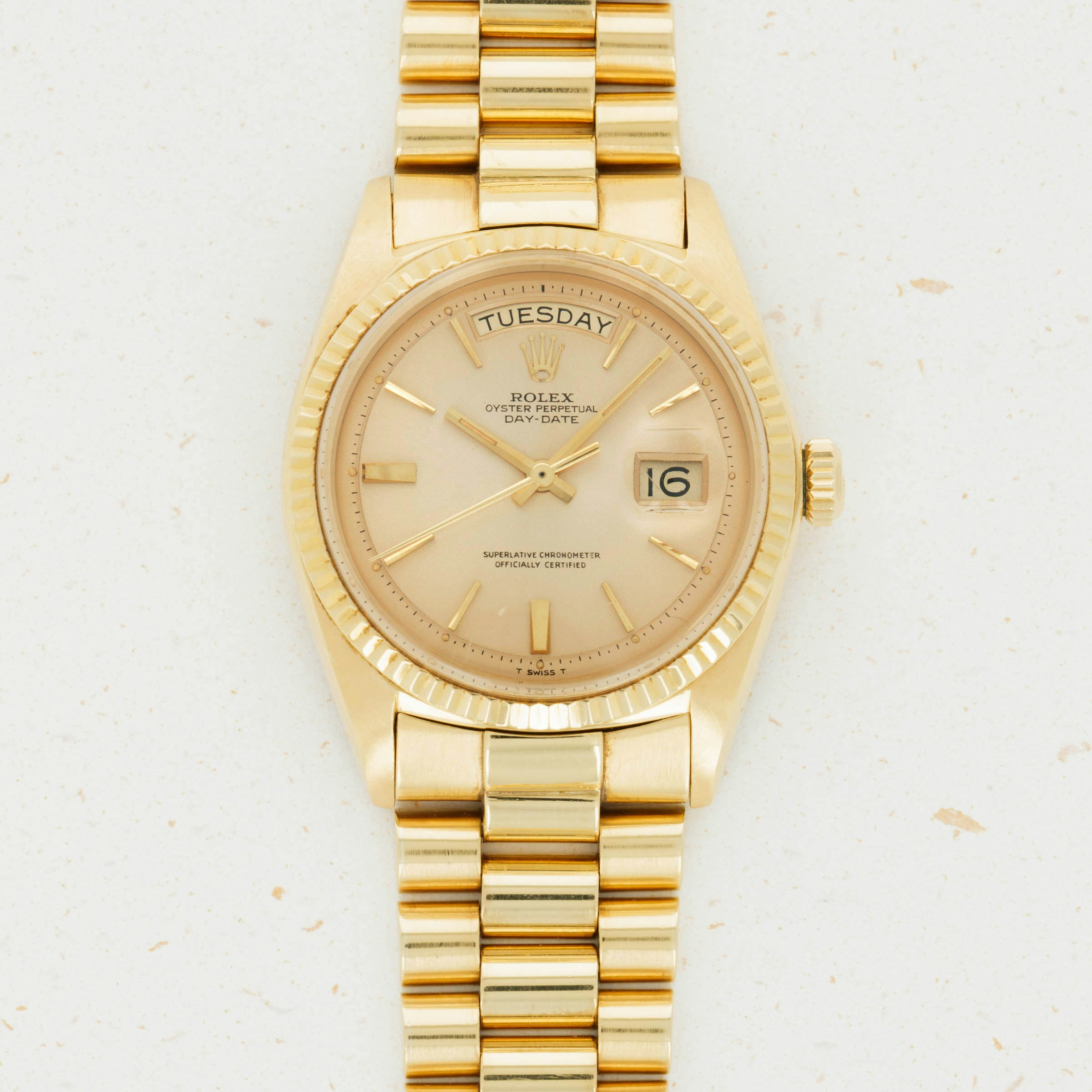 Thumbnail for Rolex Day-Date Yellow Gold 1803