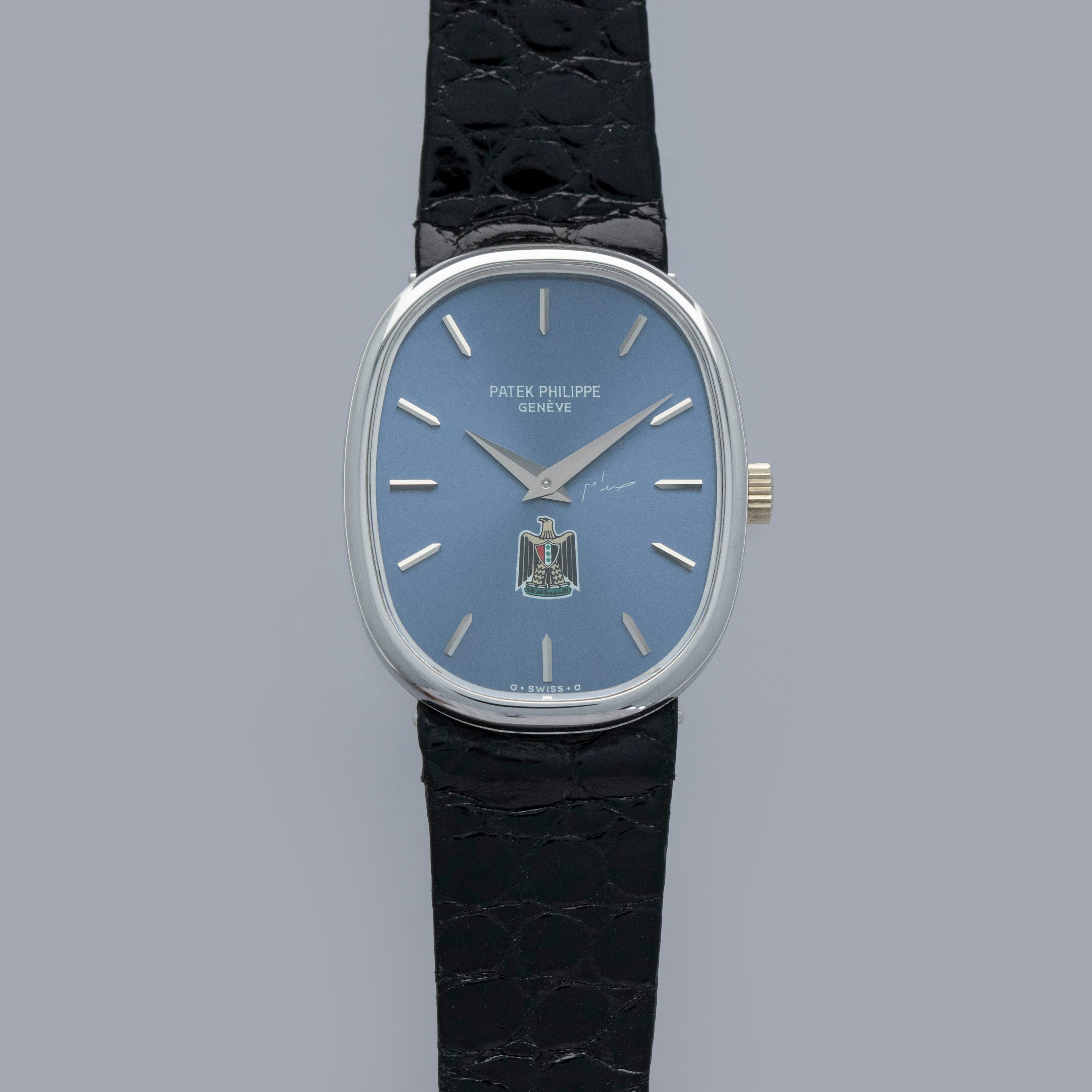 Thumbnail for Patek Philippe Ellipse 4226G Saddam Hussein Logo Dial 18k WG with Logo Box