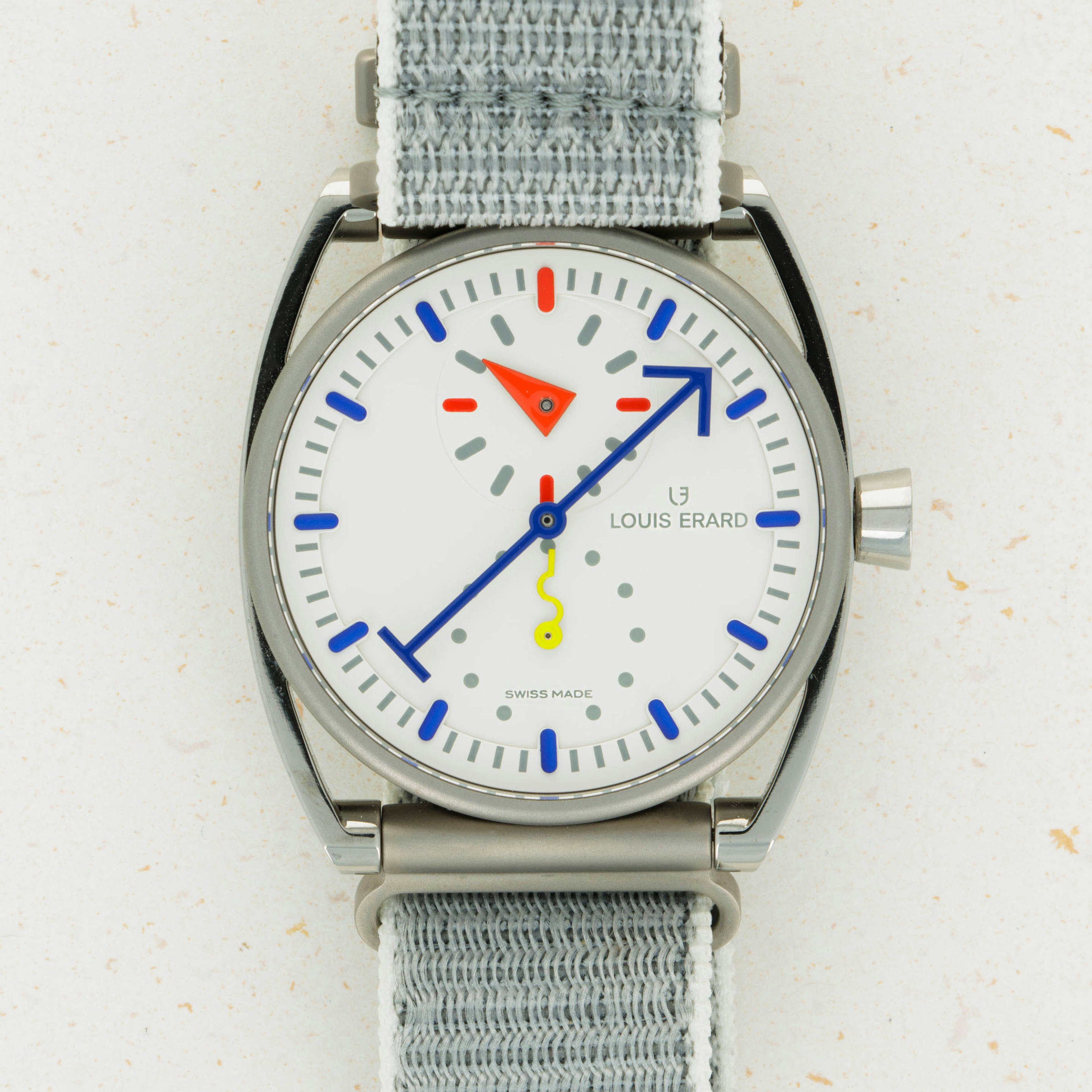 Thumbnail for Louis Erard x Alain Silberstein Blanc Le Regulateur 85358TT01