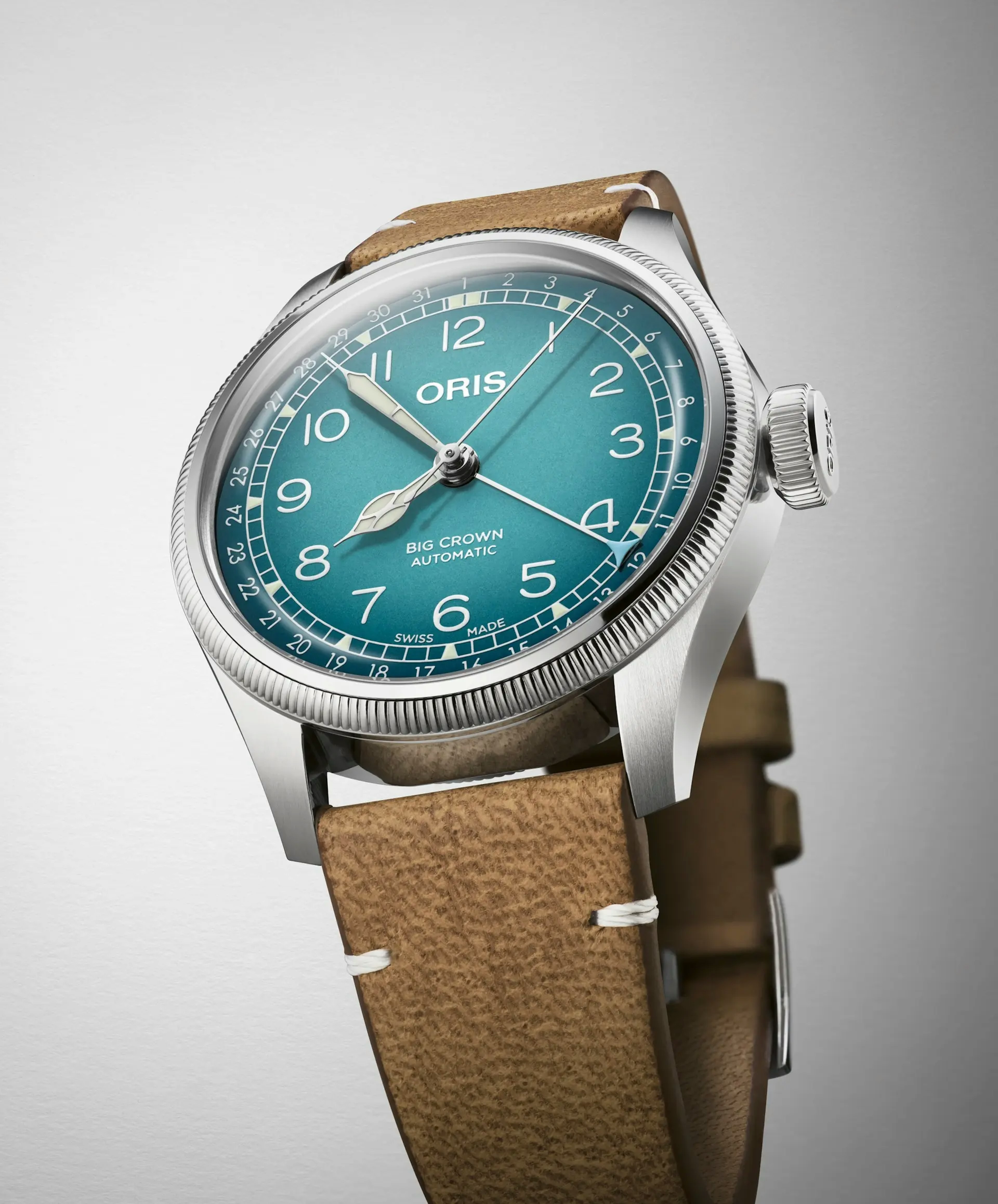 Thumbnail for Oris Big Crown Pointer Date x Cervo Volante Blue Dial #WatchFamforUkraine