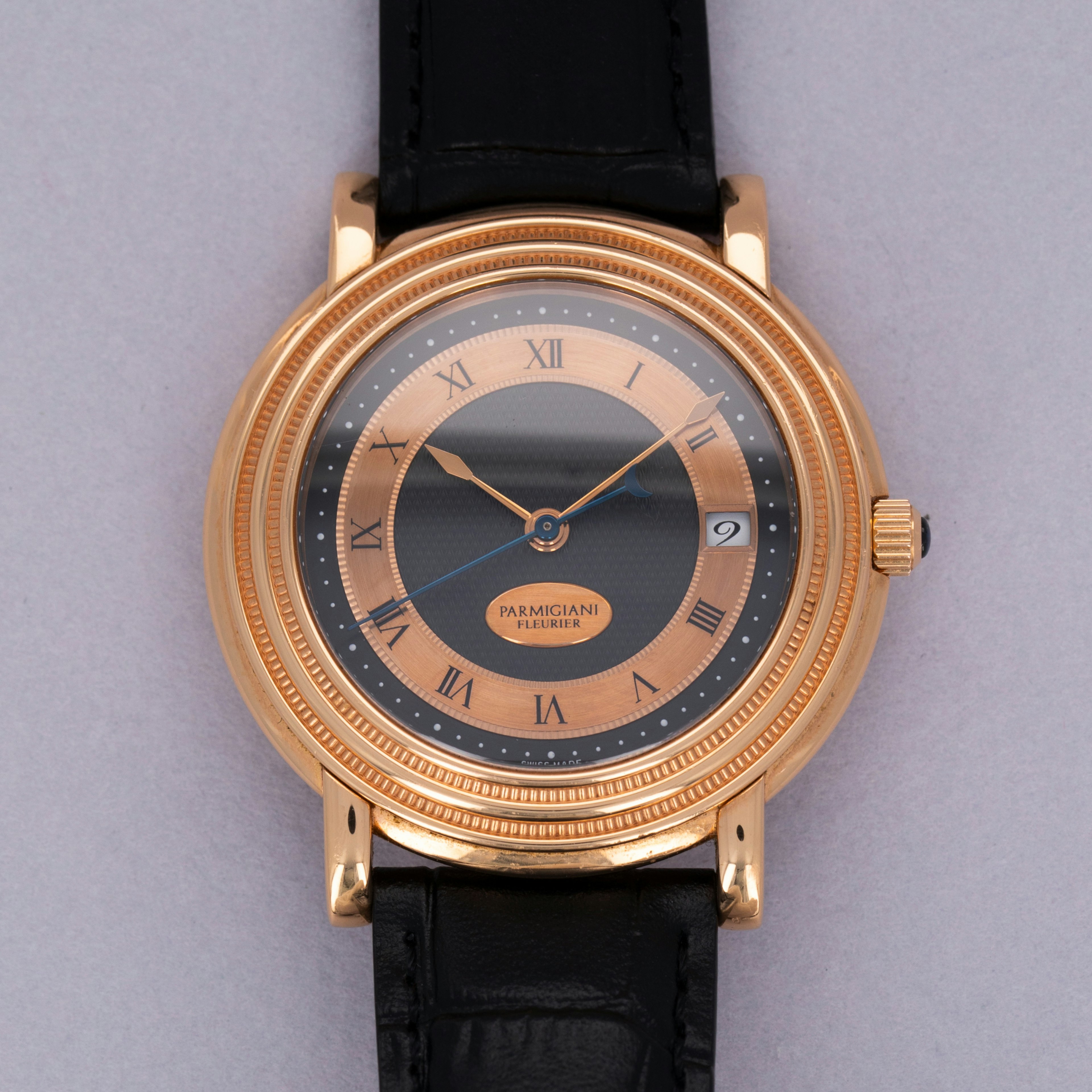 Thumbnail for Parmigiani Fleurier Toric Automatic C00740 Guilloche Dial 18k RG