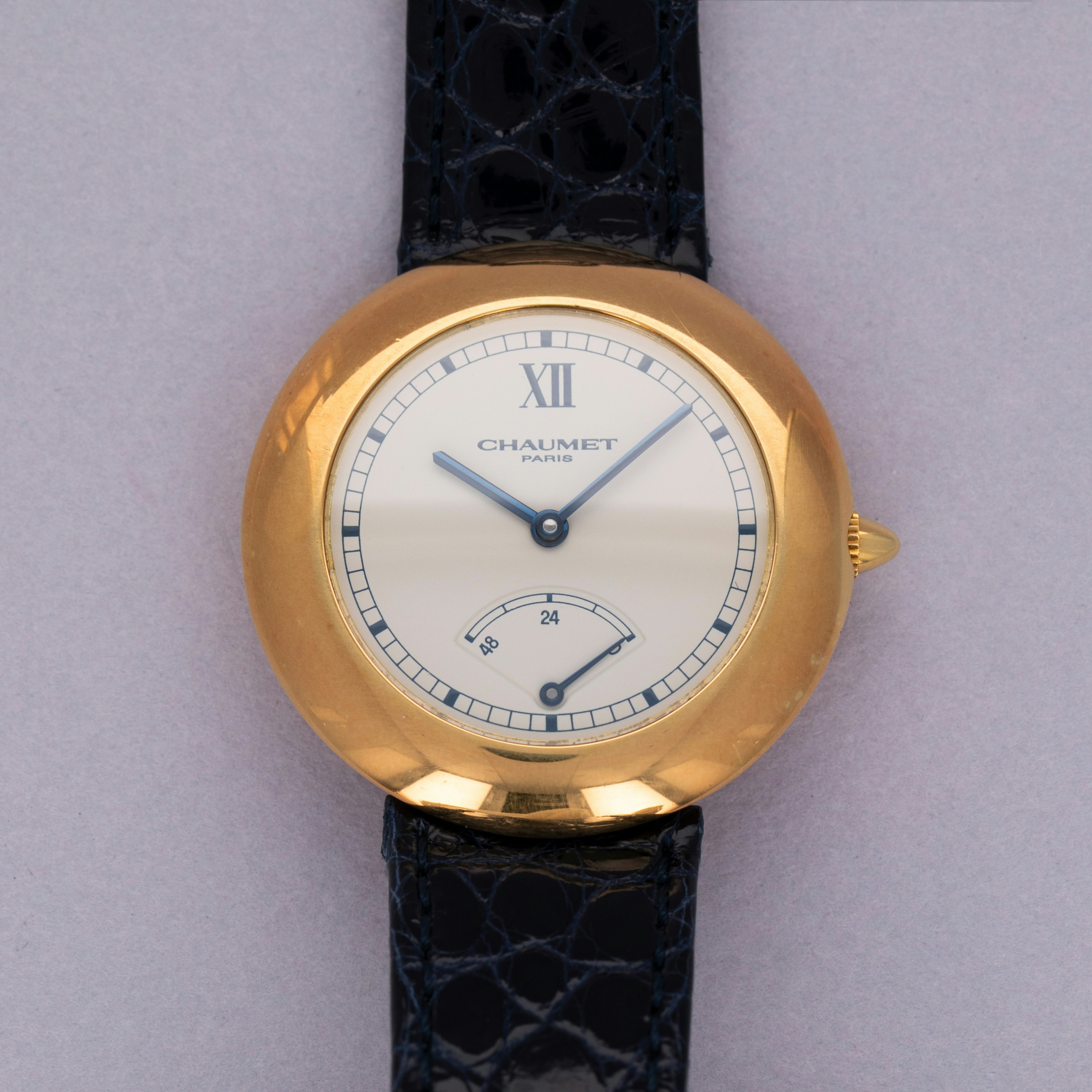 Chaumet Power Reserve 12A 18k YG | Auctions | Loupe This