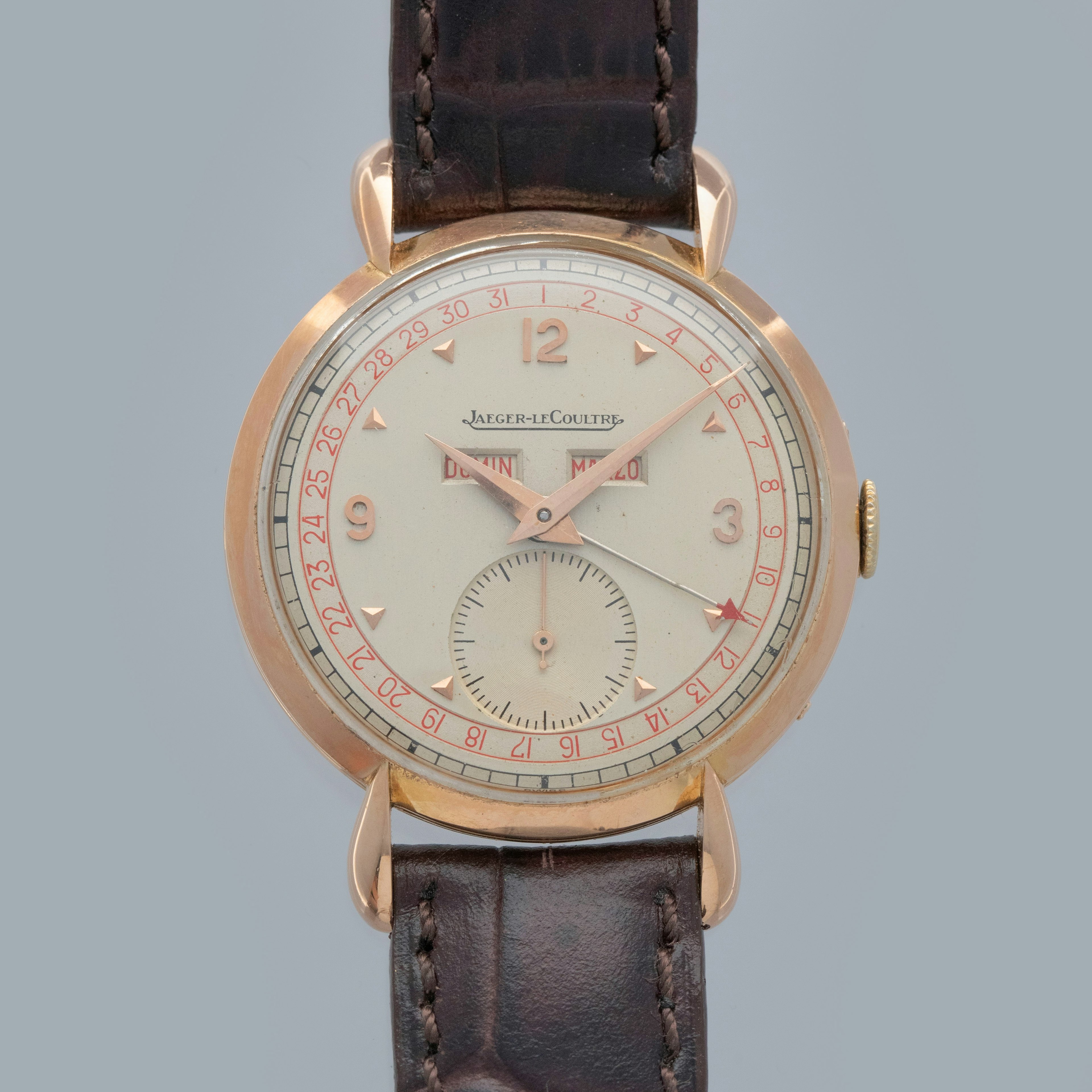 Thumbnail for Jaeger-LeCoultre Triple Date Calendar 2721 18k RG 