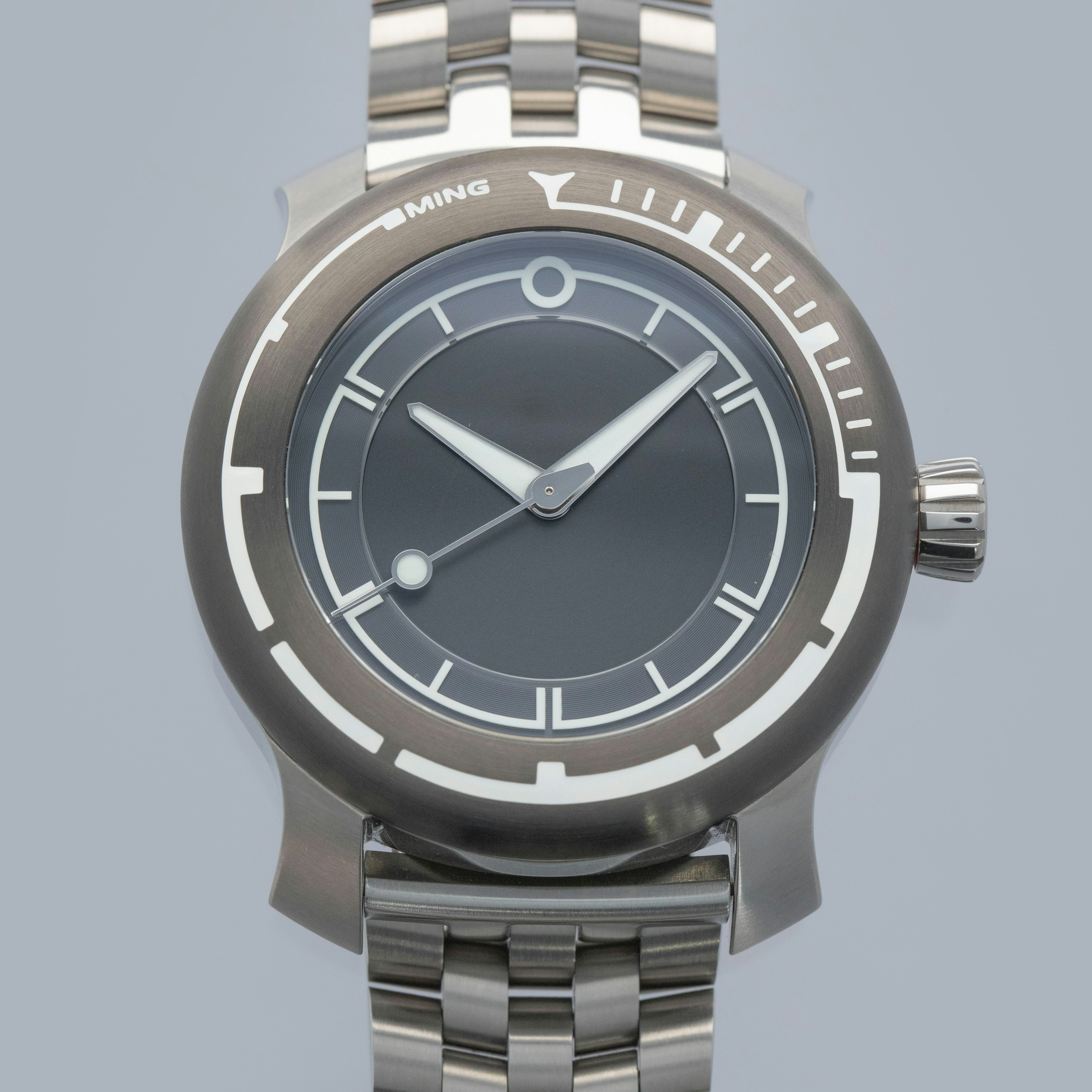 Thumbnail for MING 18.01 H41 TITANIUM DIVER ON BRACELET