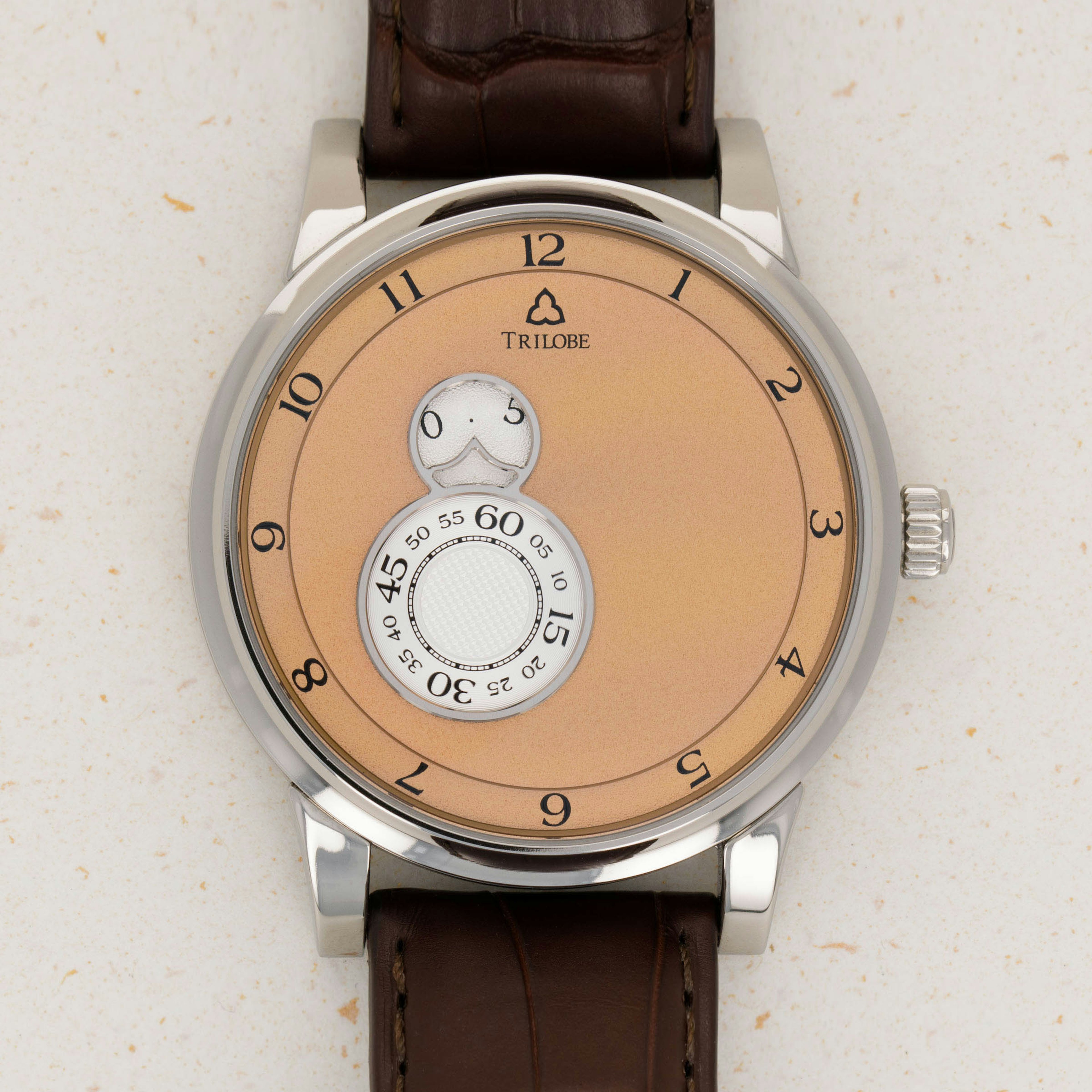Thumbnail for Trilobe Nuit Fantastique NF05DG Salmon Dial Titanium