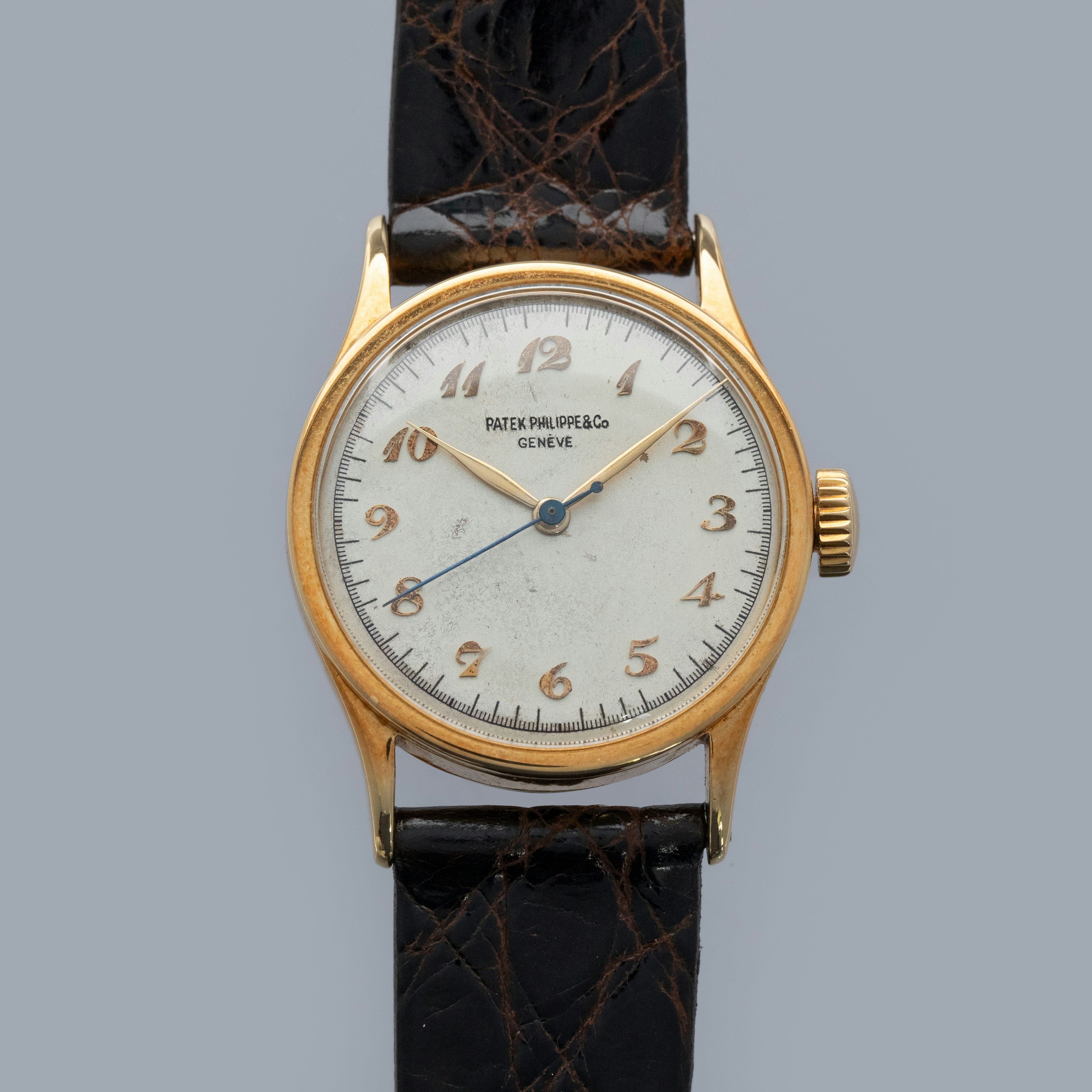 Thumbnail for Patek Philippe Calatrava 96 Breuget Dial 18k YG with Extract of the Archives