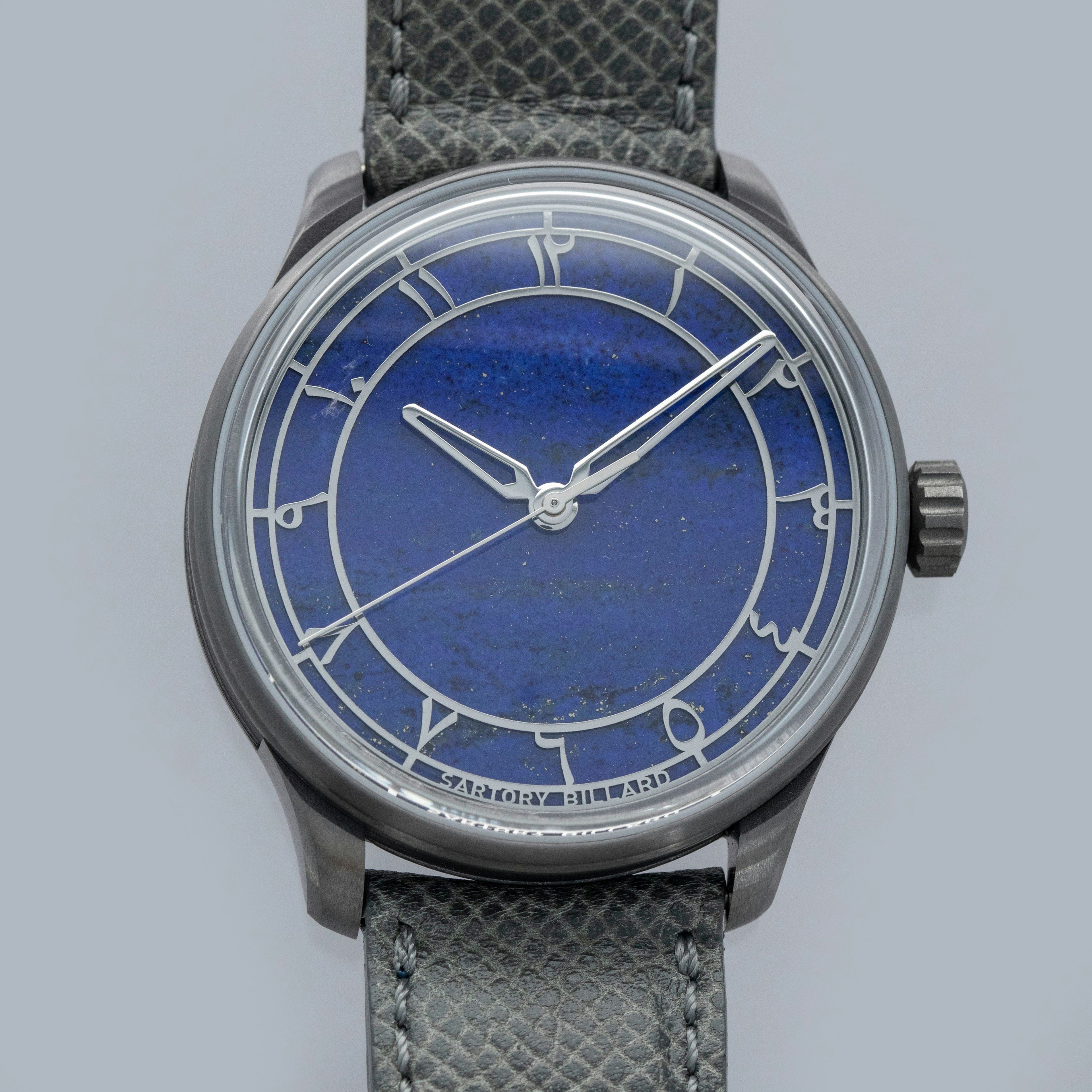Thumbnail for Sartory Billard SB04 Lapis Lazui Easter Arabic Dial Tantalum Piece Unique