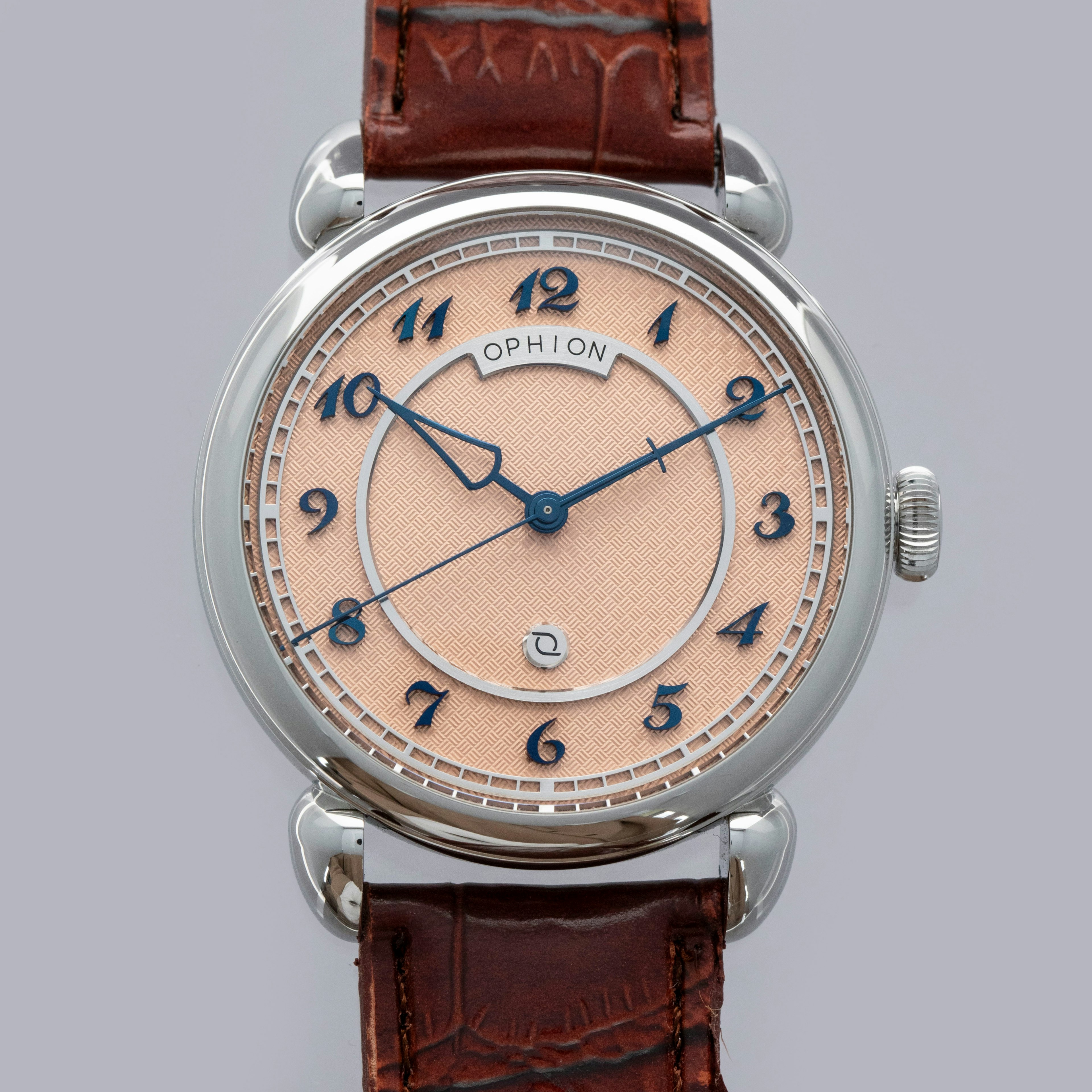OPHION OPH 786 VELOS SALMON DIAL STAINLESS STEEL | Auctions