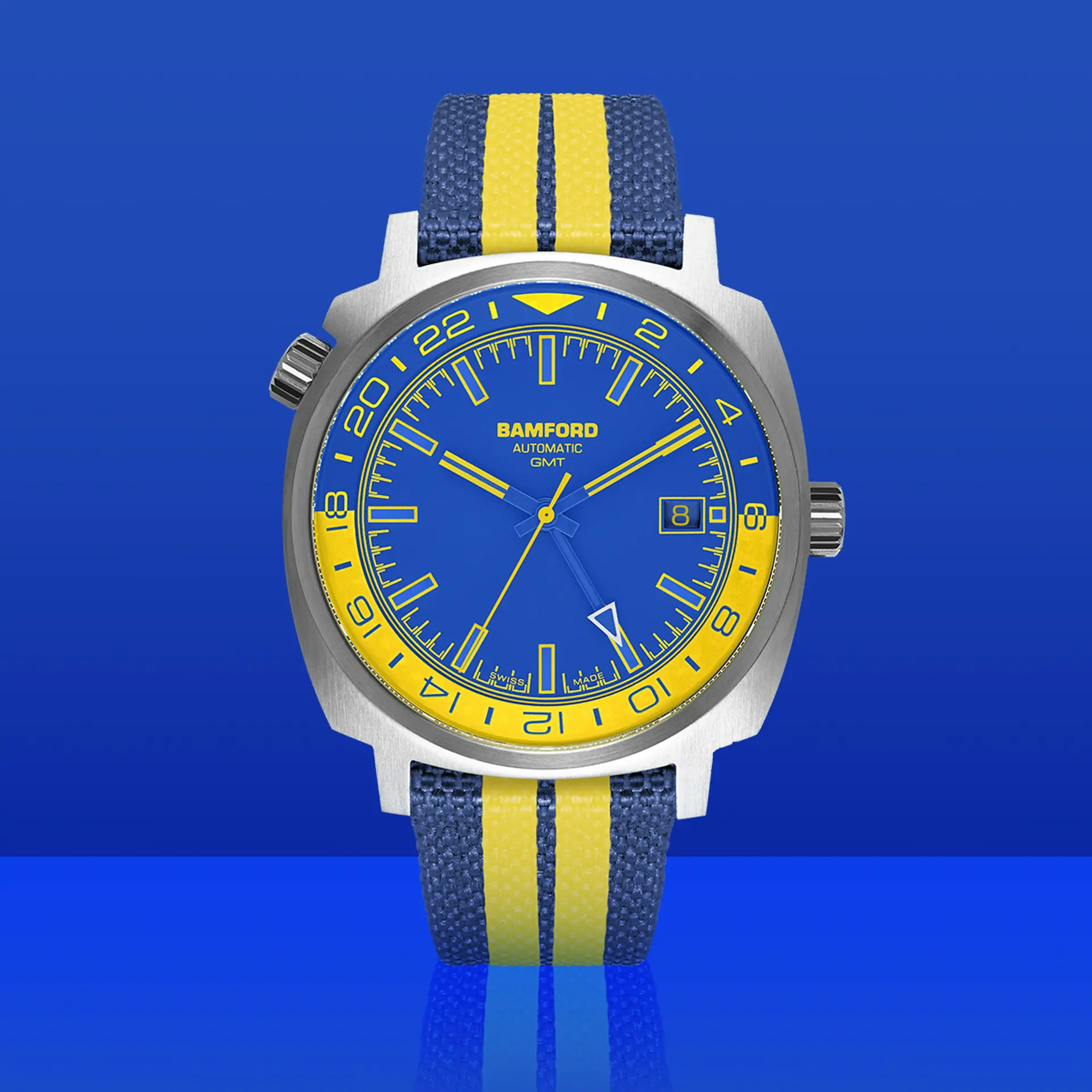 Thumbnail for Bamford London Solidarity GMT Piece Unique #WatchFamforUkraine