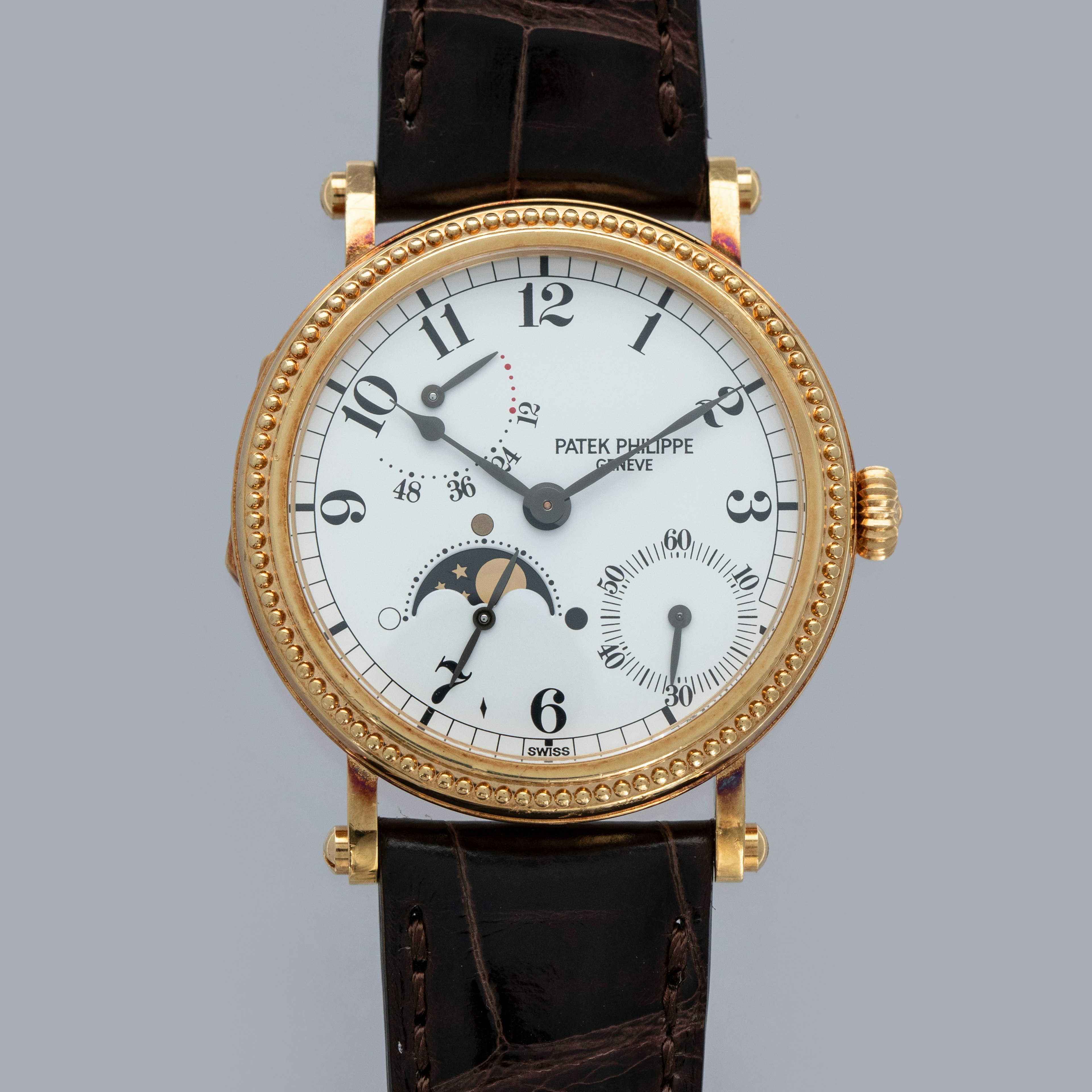 Thumbnail for Patek Philippe Moonphase 5015J 18K YG with Extract from the Archive