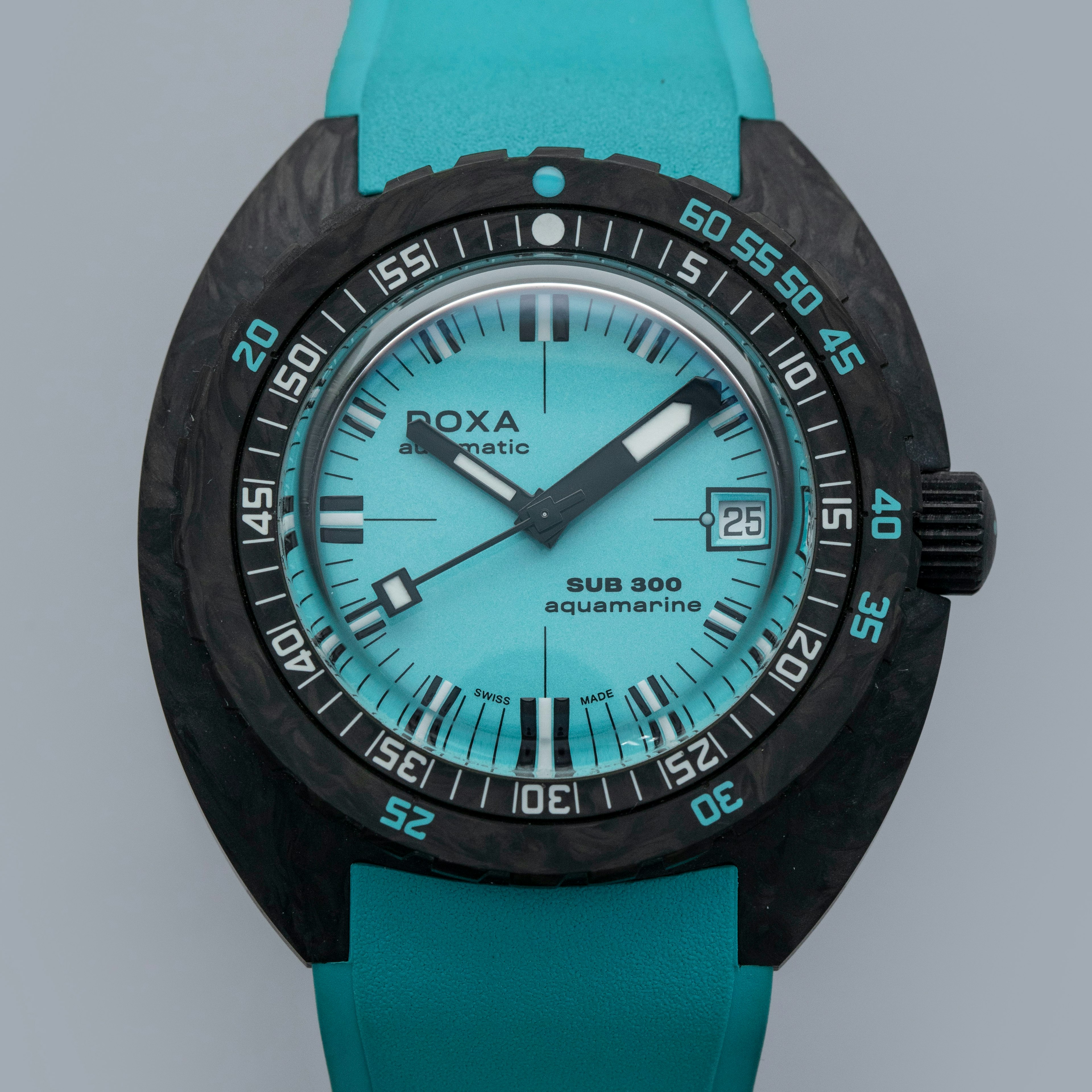 Thumbnail for DOXA Sub 300 Aquamarine 822.70.241.25 Carbon